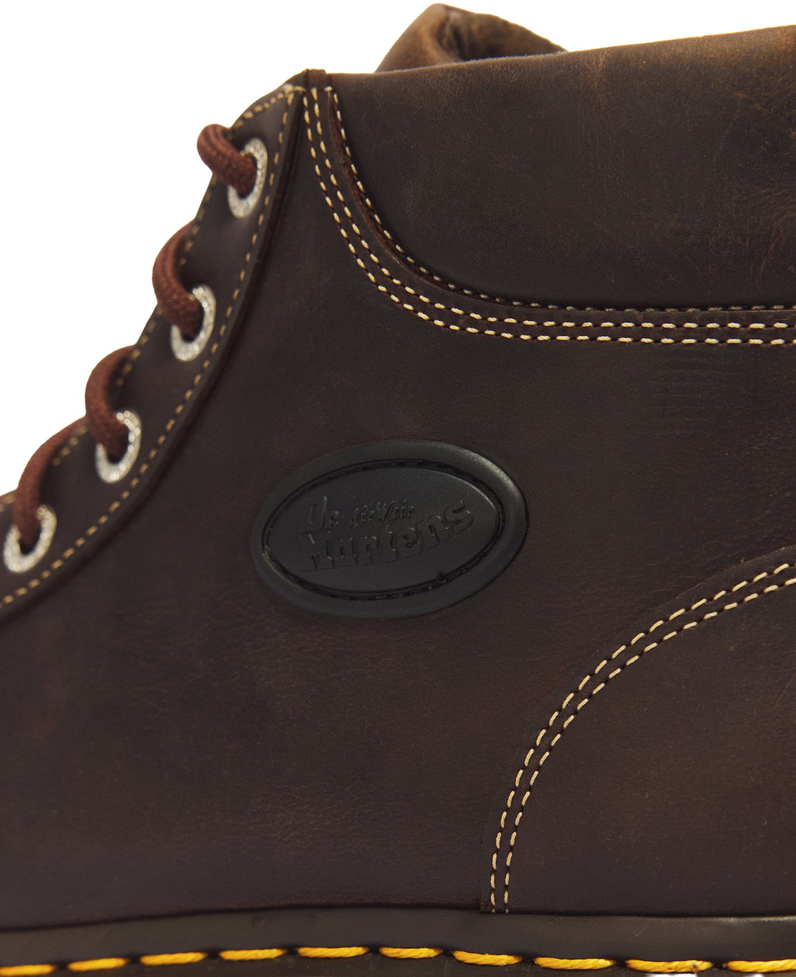 Dr. Martens Women's Buzz 6-Eye Crazy Horse Leather Lace-Up Boots product image