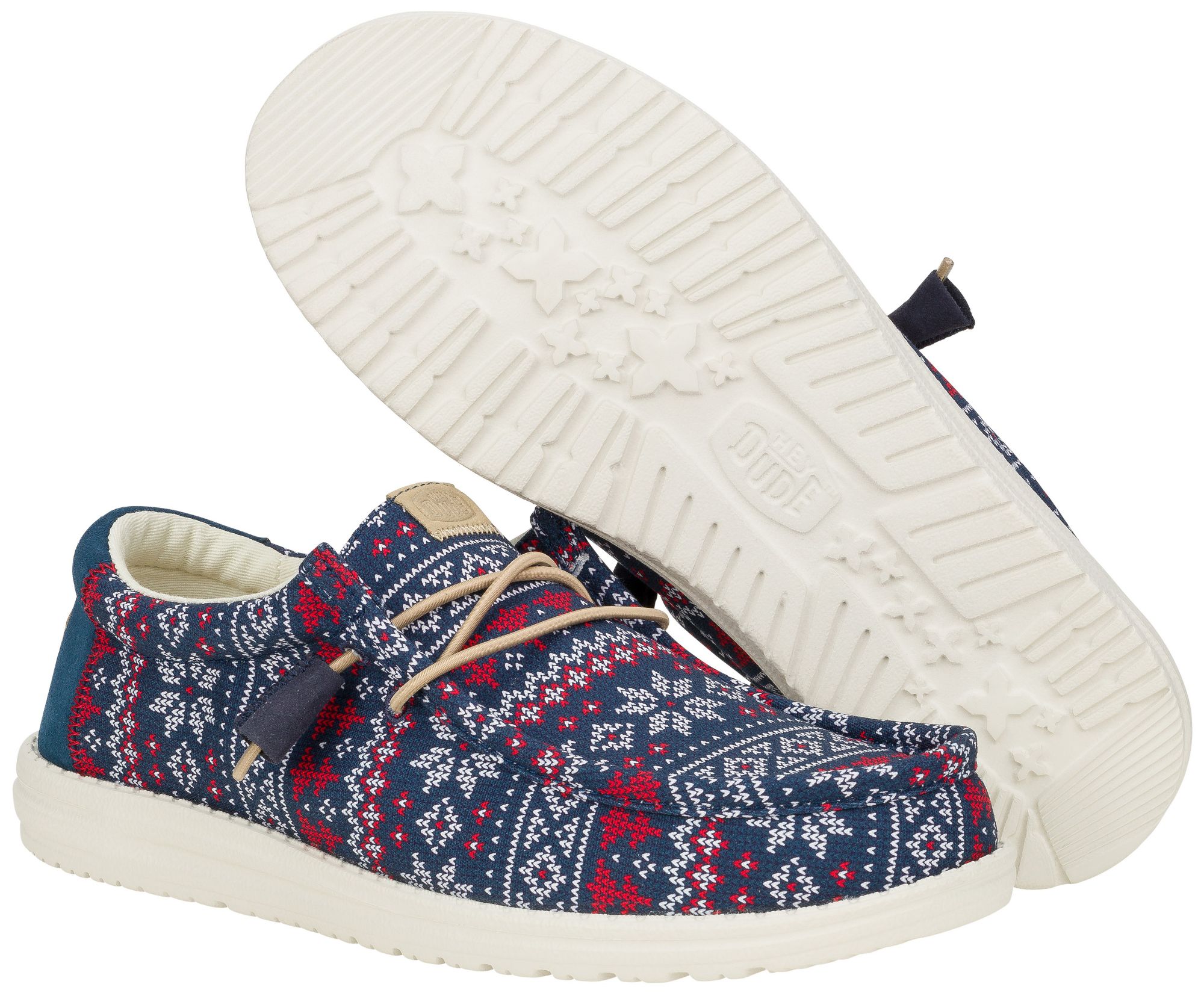 Hey Dude Men's Wally Winter Sweater Shoes product image
