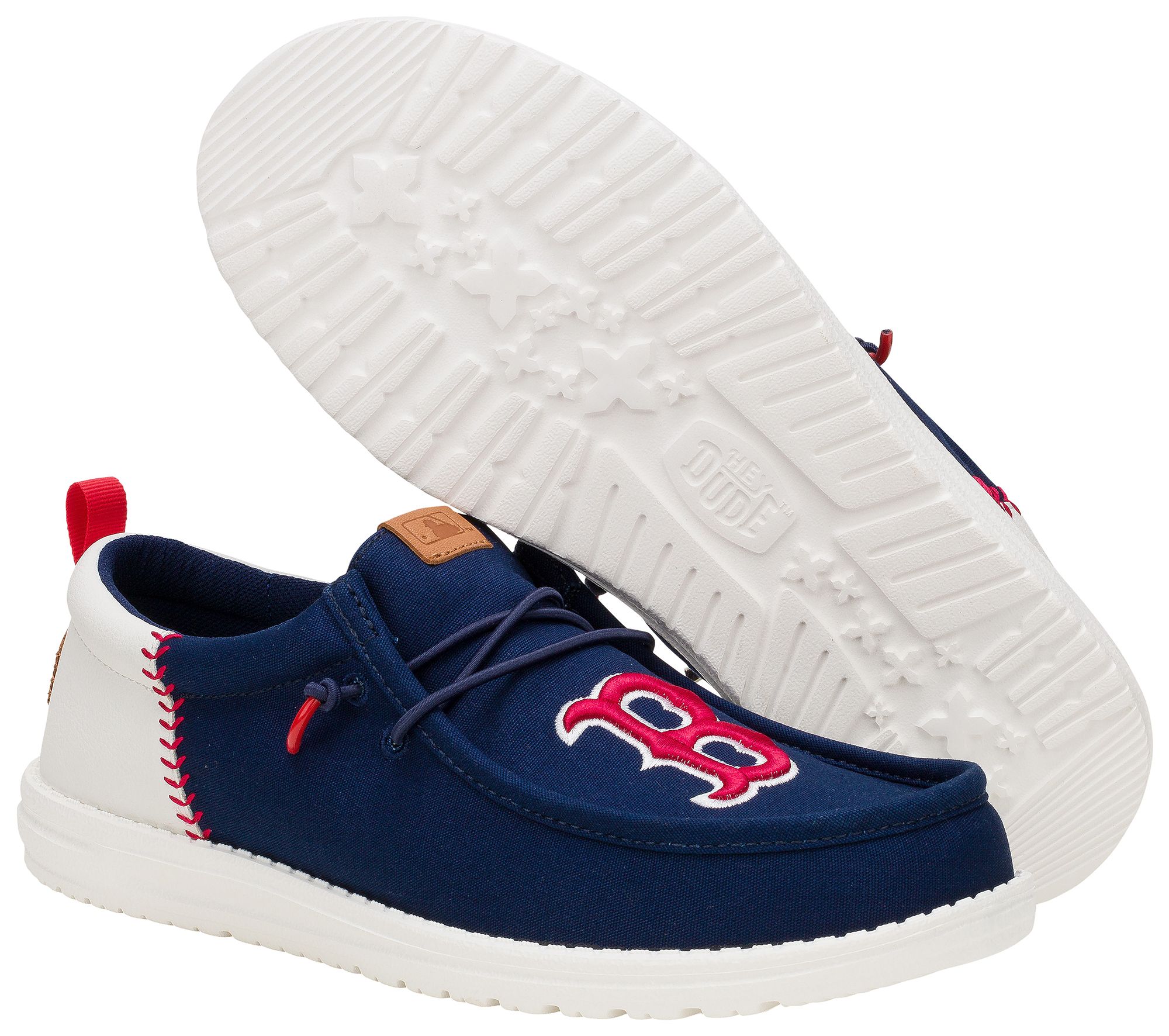 Hey Dude Men's Wally Funk MLB Red Sox Shoes product image