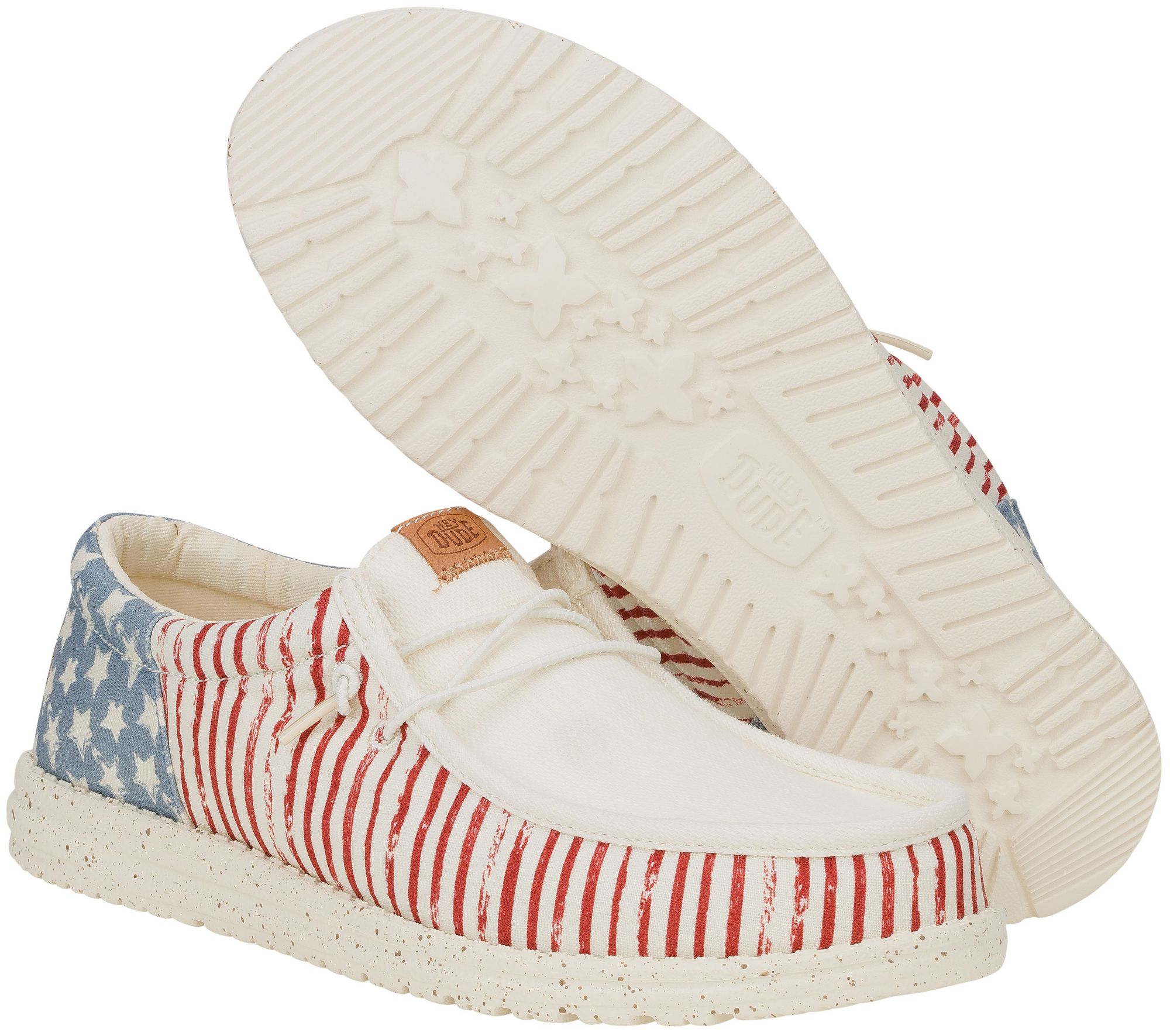 Hey Dude Men's Wally Funk Americana Stars Shoes product image
