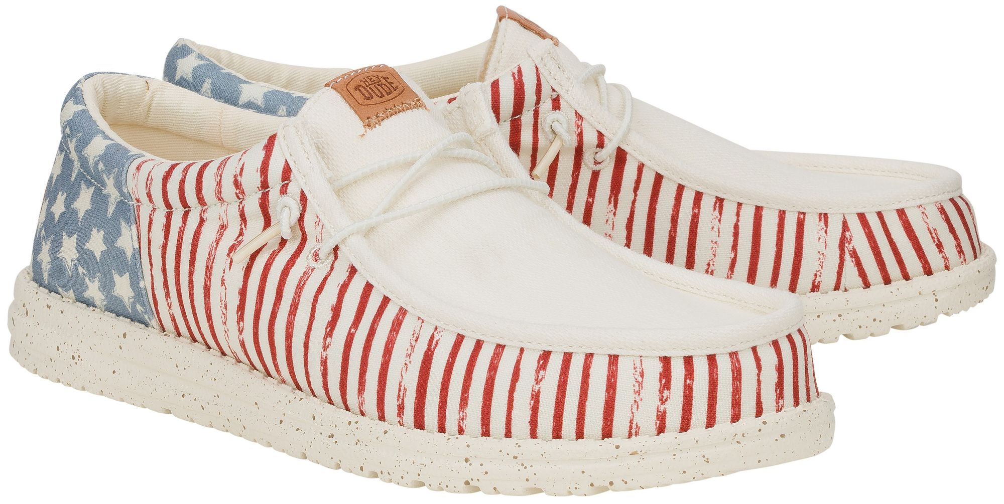 Hey Dude Men's Wally Funk Americana Stars Shoes product image