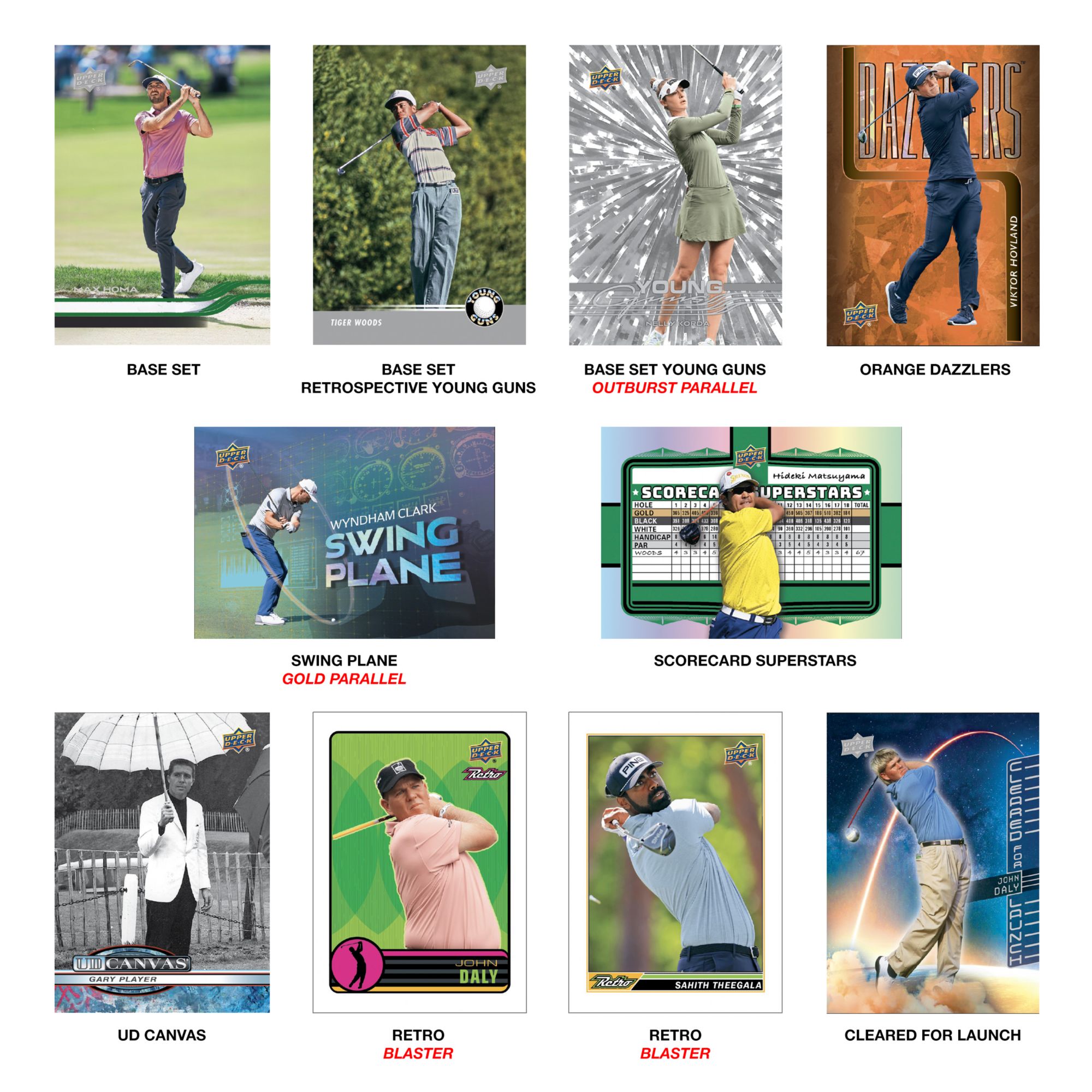 Upper Deck 2026 Golf Tin product image