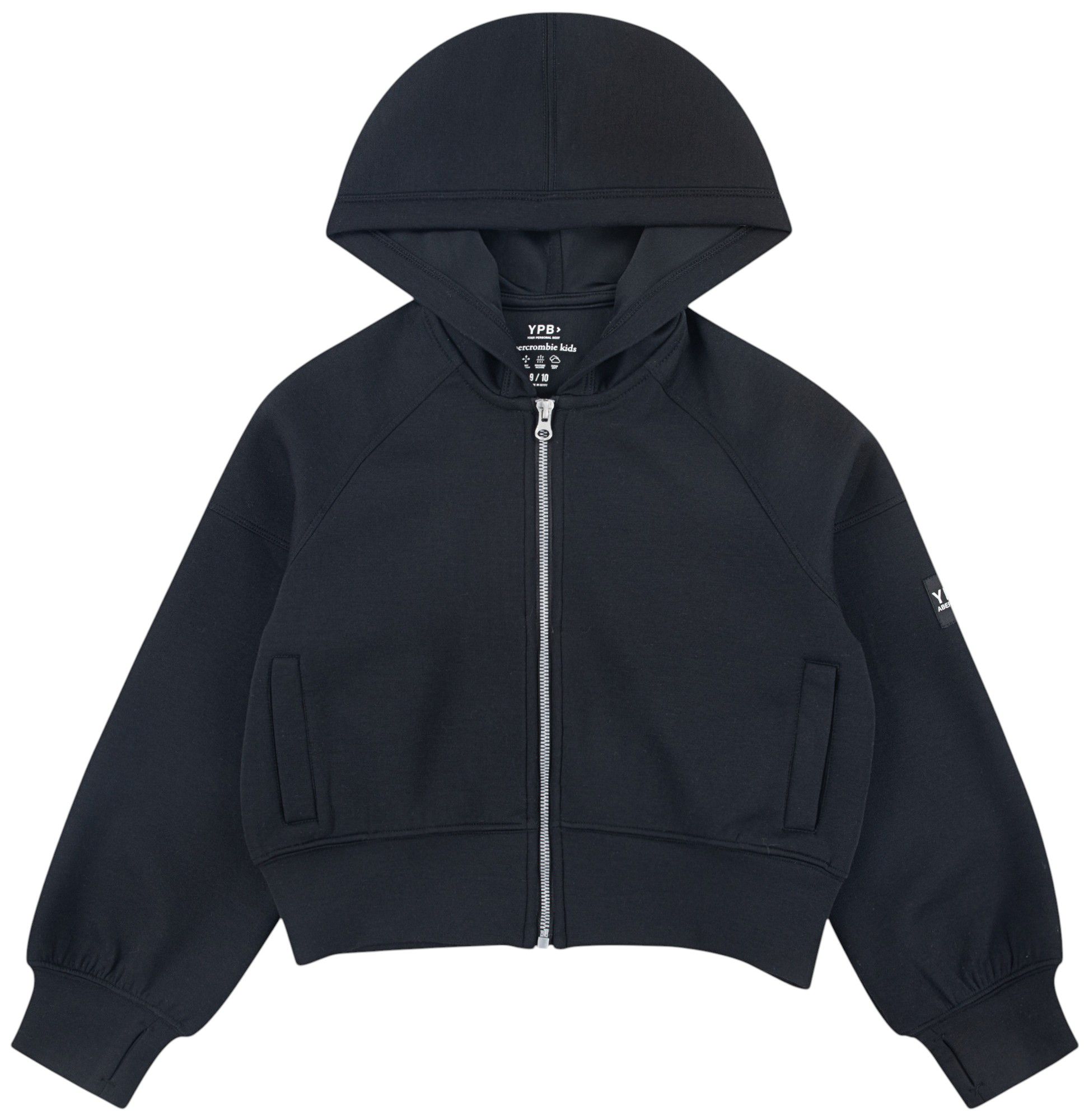 abercrombie kids neoknit full-zip hoodie product image