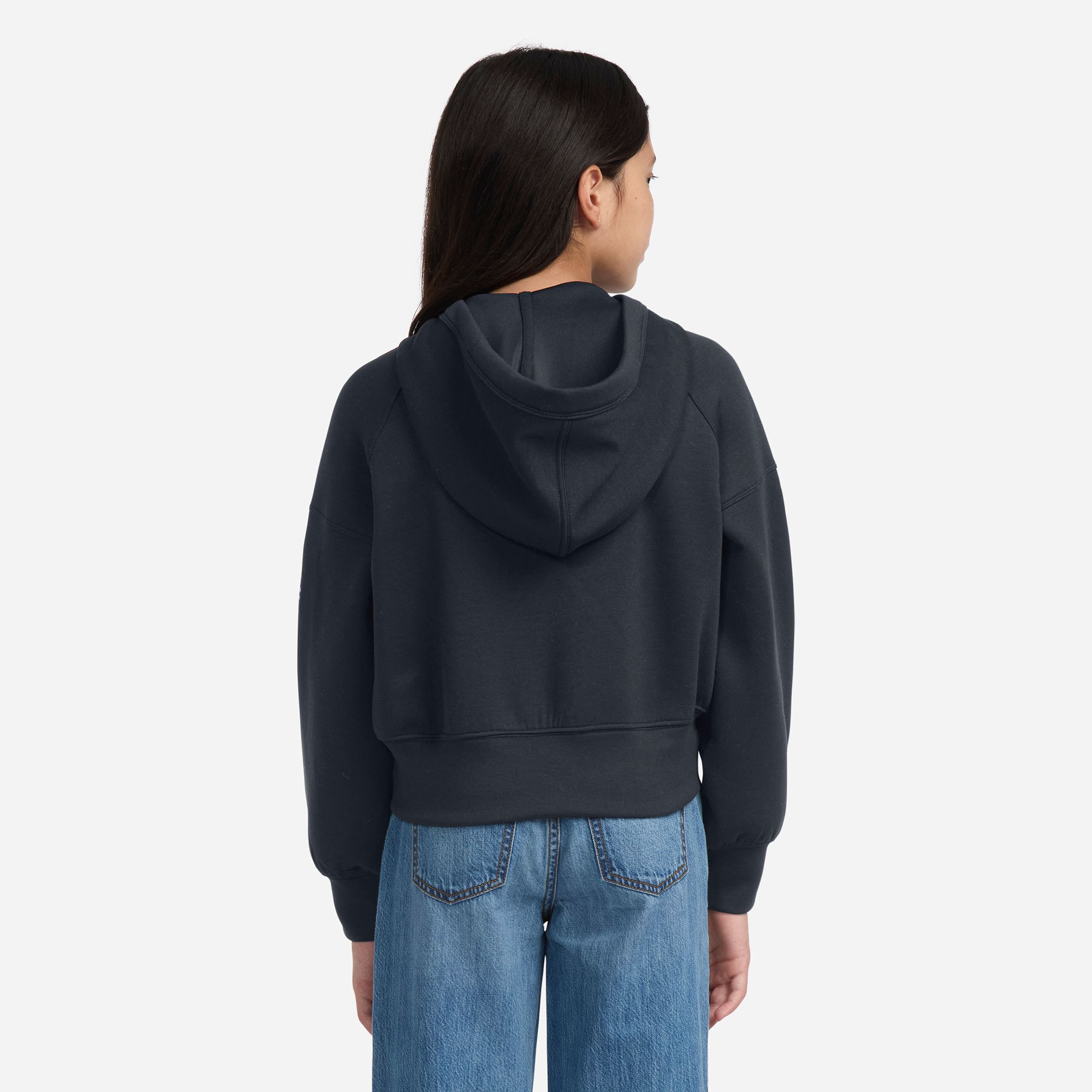 abercrombie kids neoknit full-zip hoodie product image