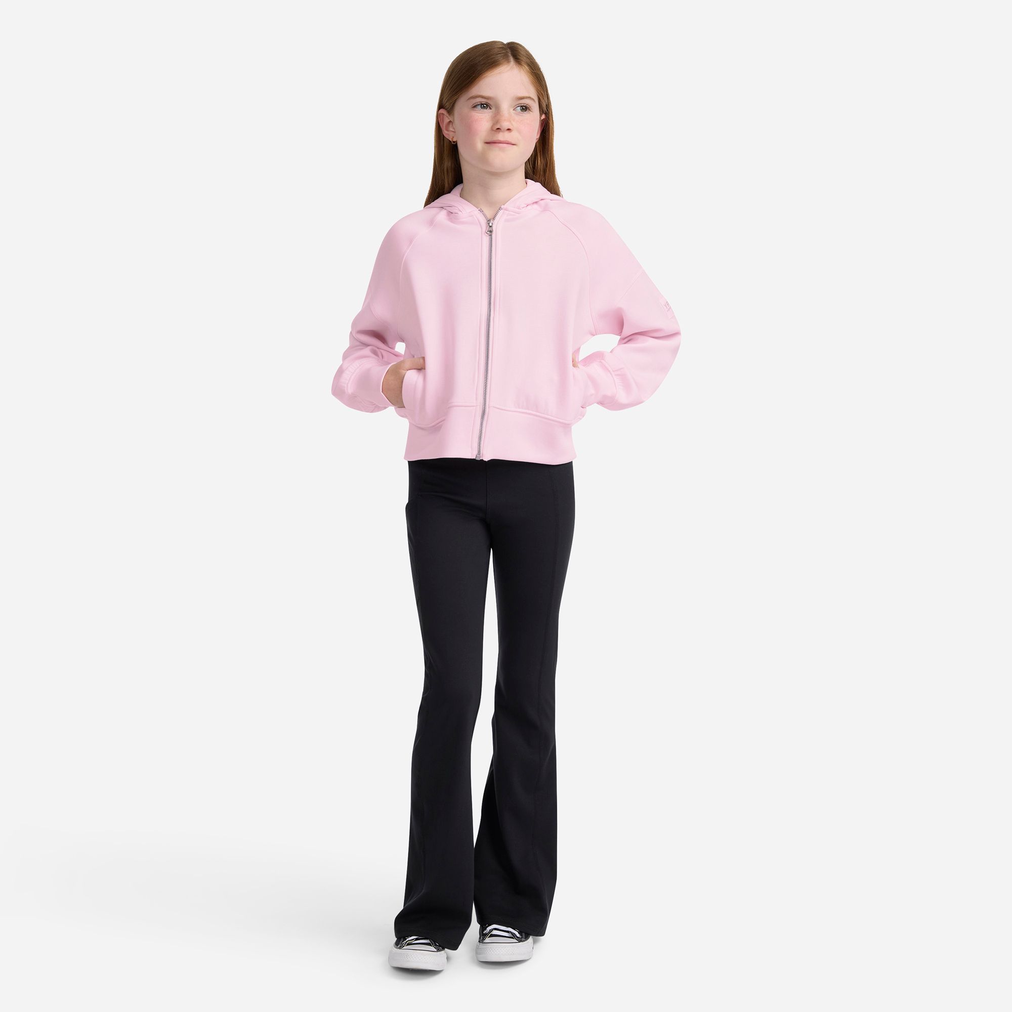 abercrombie kids neoknit full-zip hoodie product image
