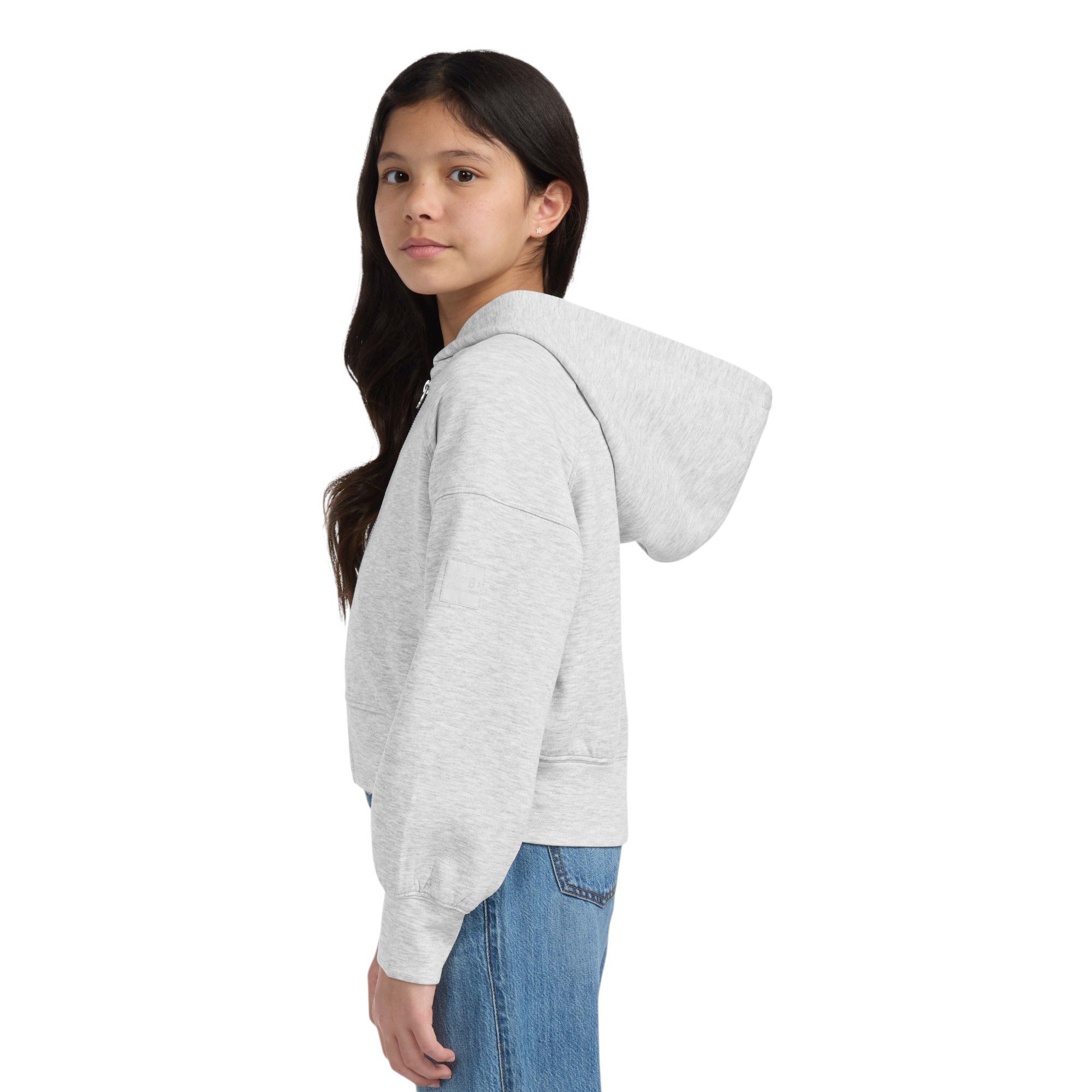 abercrombie kids neoknit full-zip hoodie product image