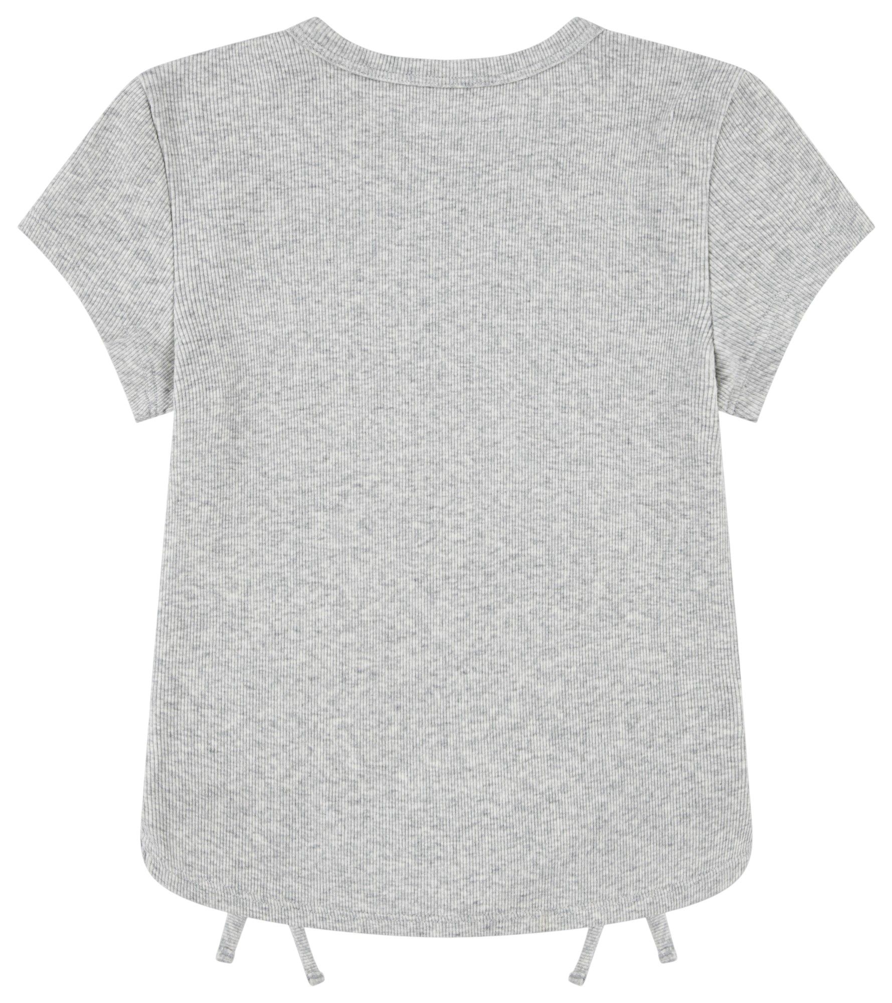 abercrombie kids ruched side bow tee product image