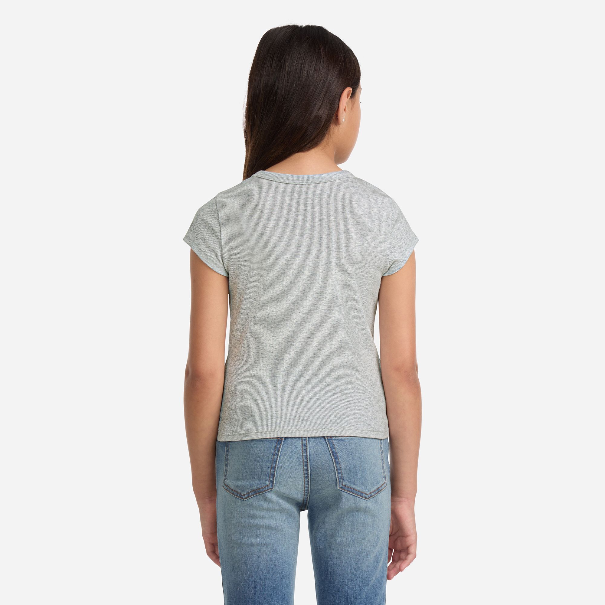 abercrombie kids ruched side bow tee product image