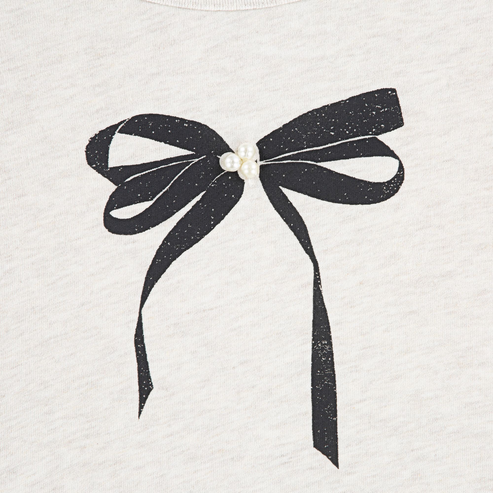 abercrombie kids pearl bow ruched tee product image