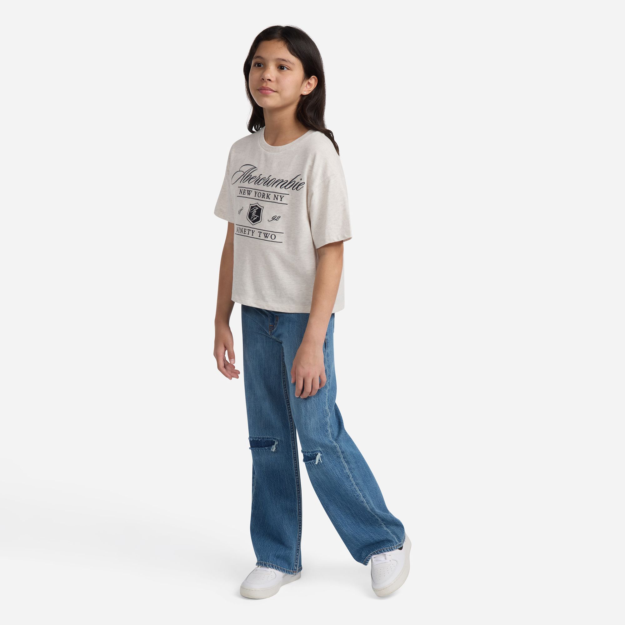 abercrombie kids boxy tee product image