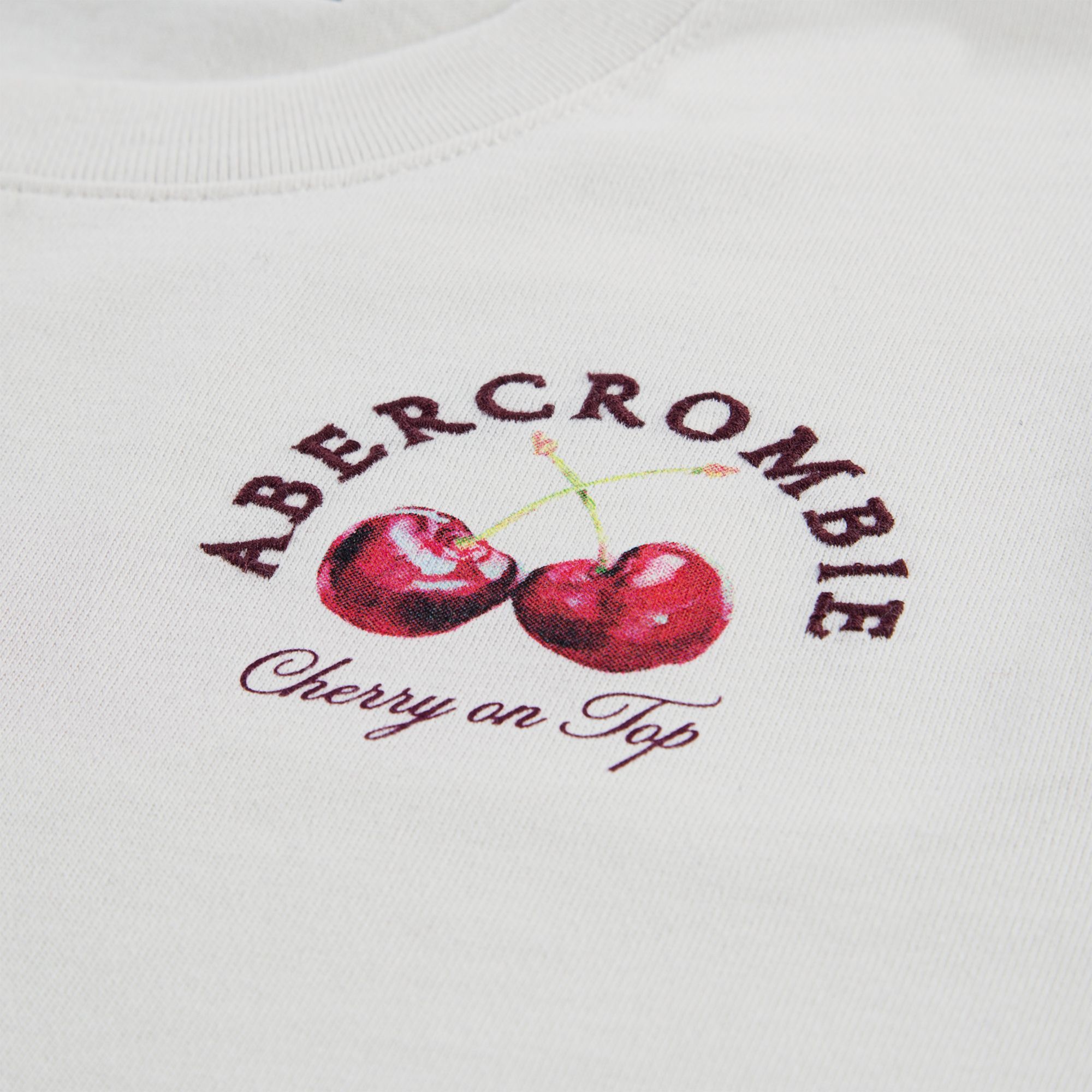 abercrombie kids cherry boxy tee product image