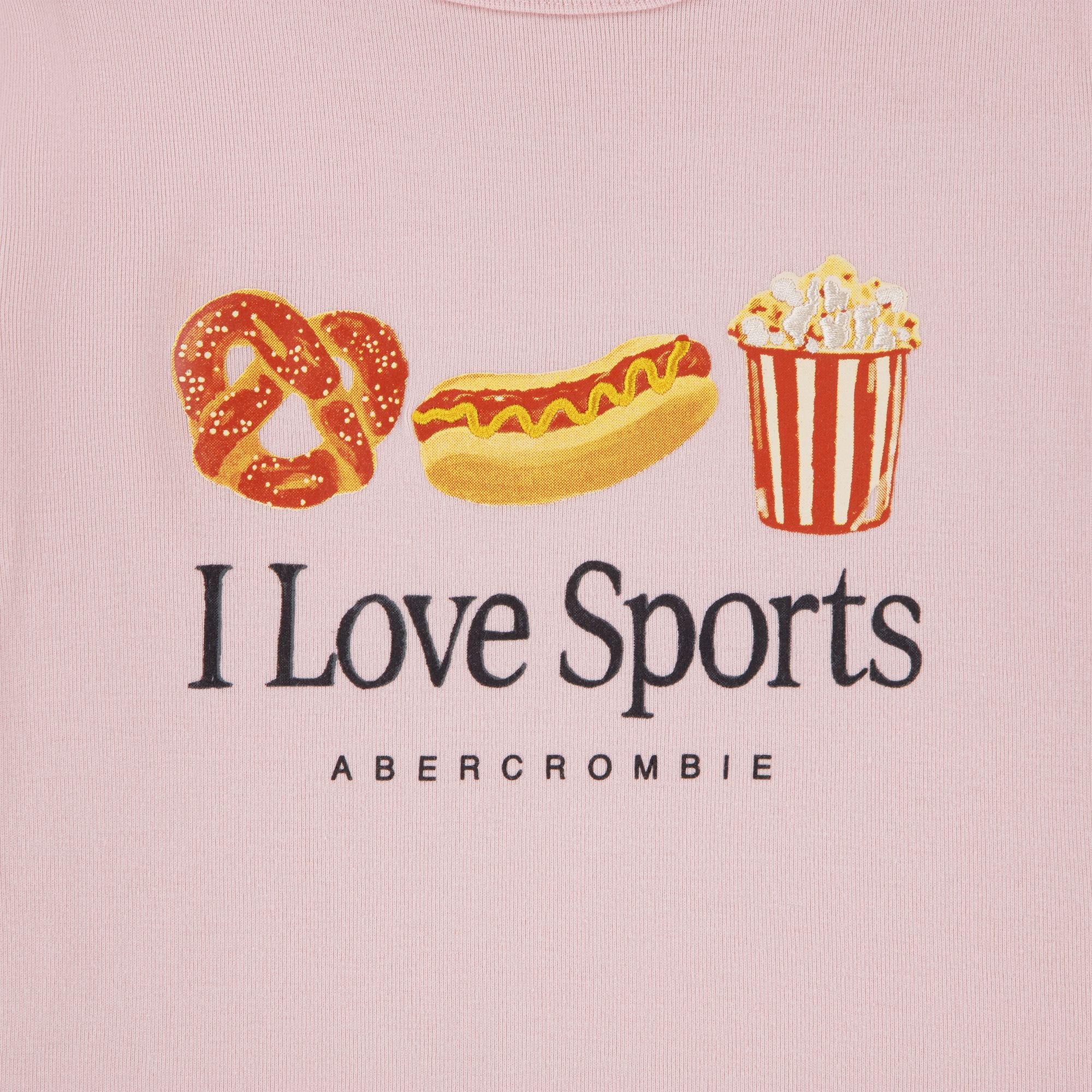 abercrombie kids I love sports baby tee product image