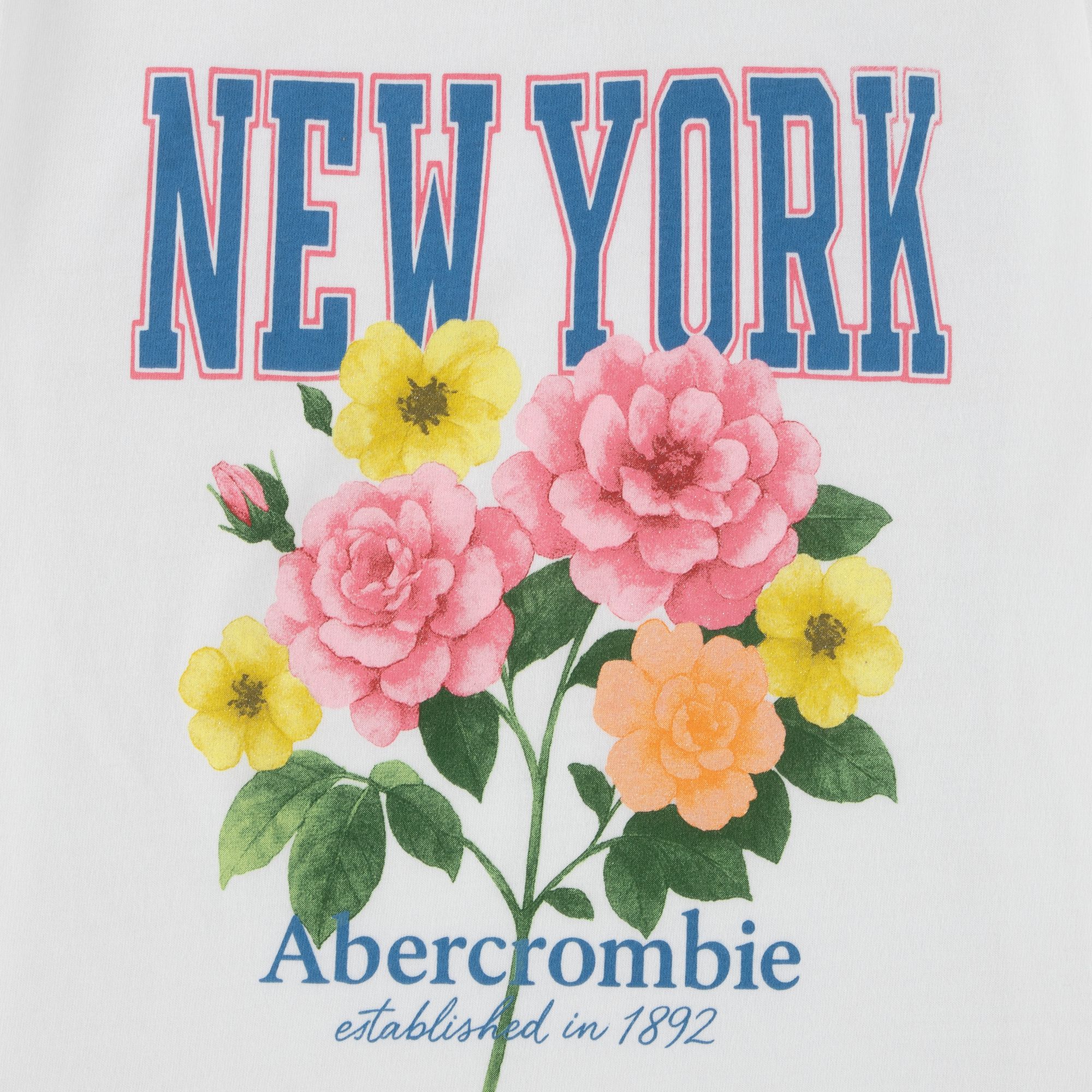 abercrombie kids new youth flower tee product image