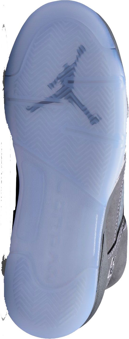 Air Jordan Kids' Grade School 5 Retro 'Wolf Grey' Basketball Shoes product image