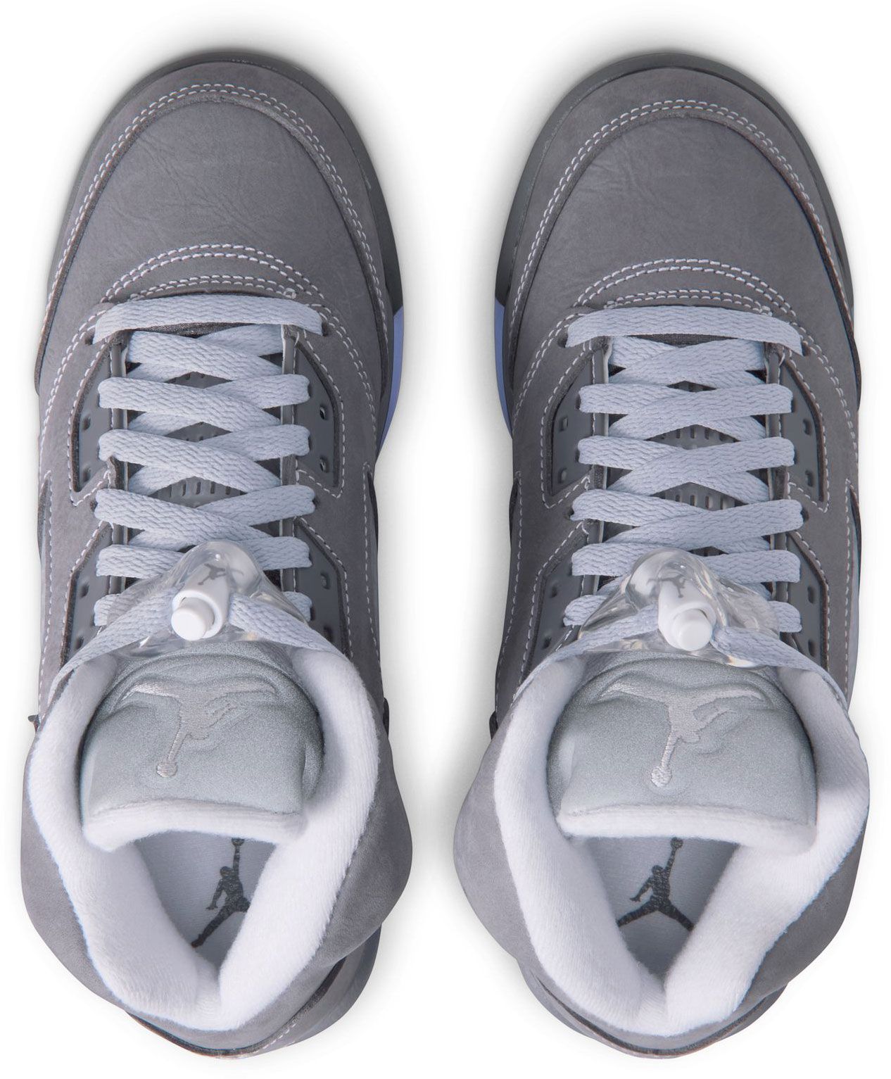 Air Jordan Kids' Grade School 5 Retro 'Wolf Grey' Basketball Shoes product image