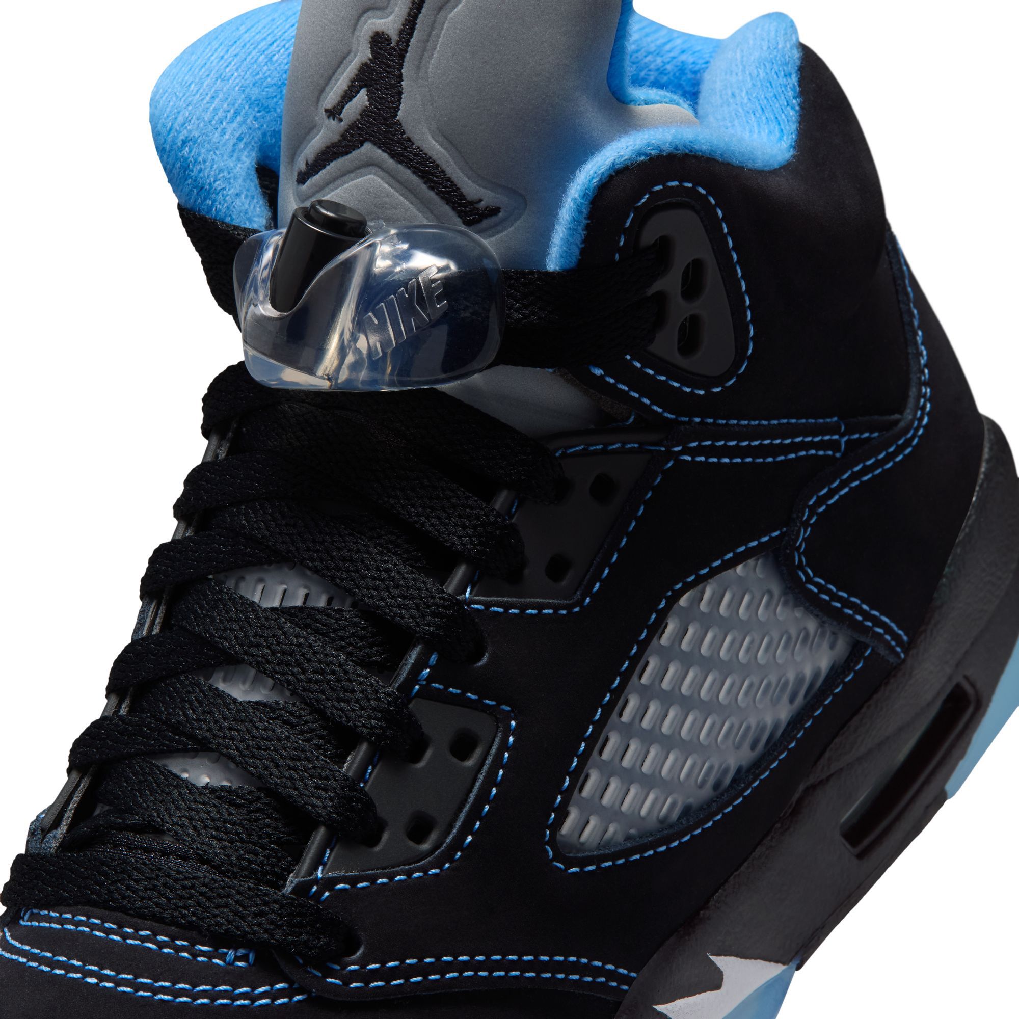 Air Jordan Kids' Grade School 5 Retro "Black Carolina" Basketball Shoes product image