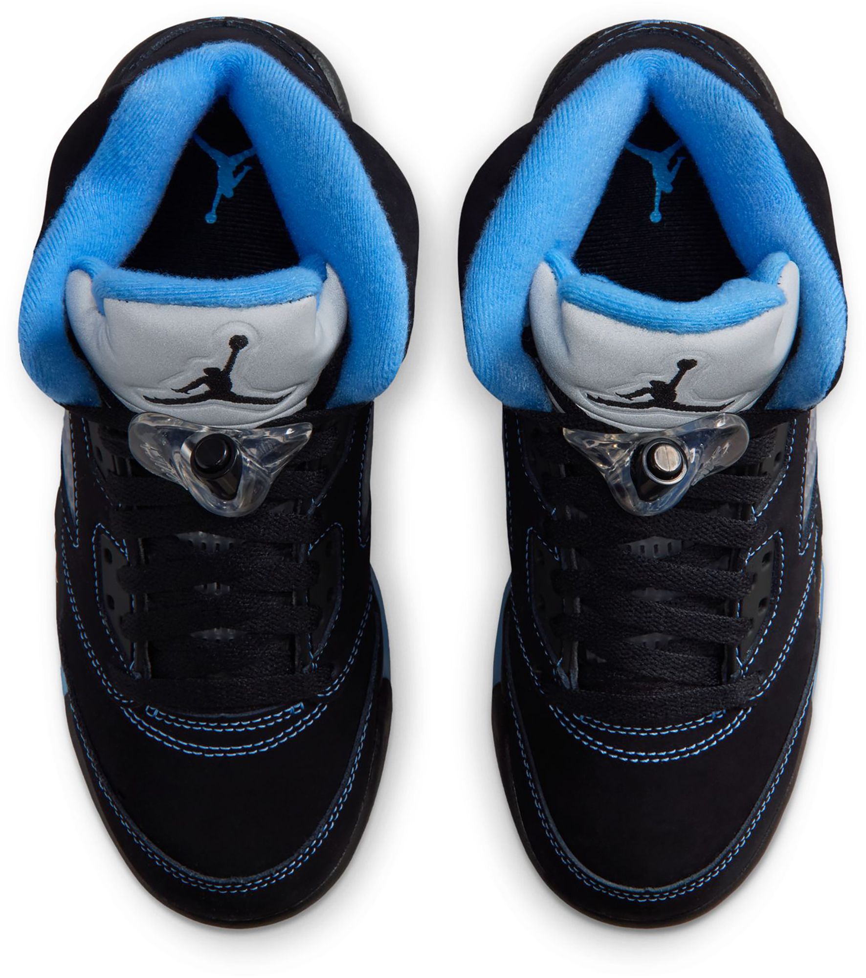 Air Jordan Kids' Grade School 5 Retro "Black Carolina" Basketball Shoes product image