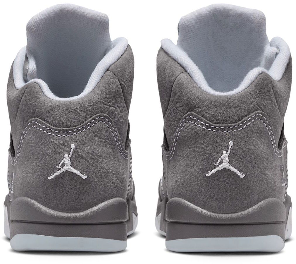 Air Jordan Kids' Preschool 5 Retro 'Wolf Grey' Basketball Shoes product image