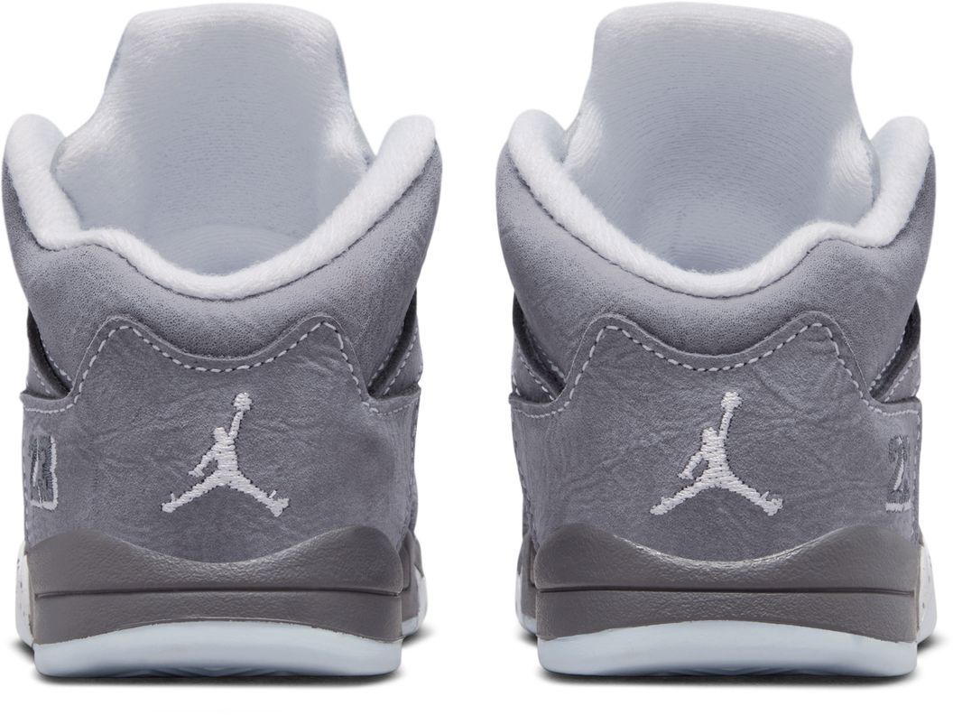 Air Jordan Toddler 5 Retro 'Wolf Grey' Basketball Shoes product image