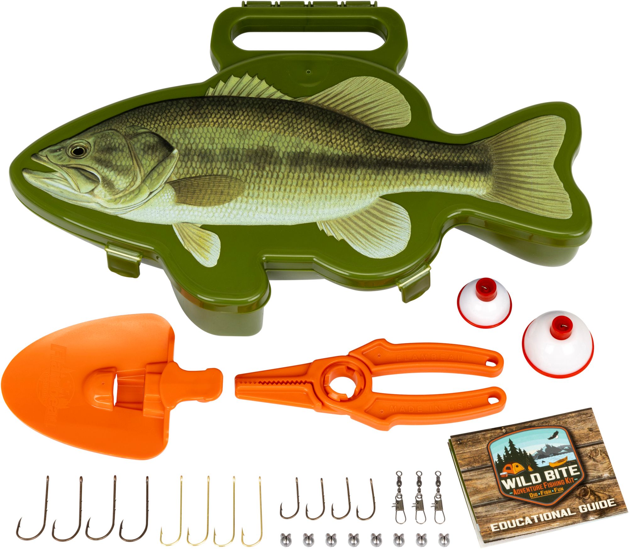 Flambeau Wild Bite Adventure Bass Fishing Kit