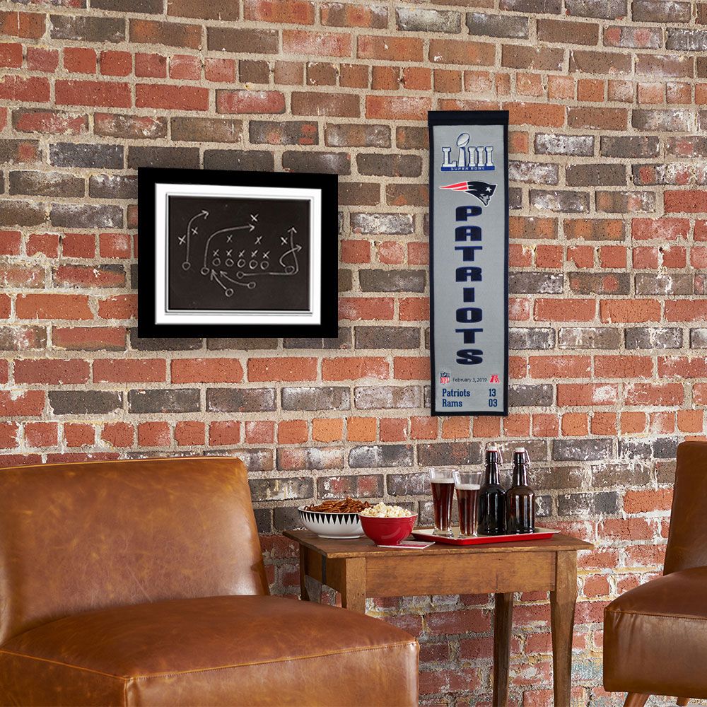 Winning Streak Sports Super Bowl LIII Champions New England Patriots Heritage Banner product image