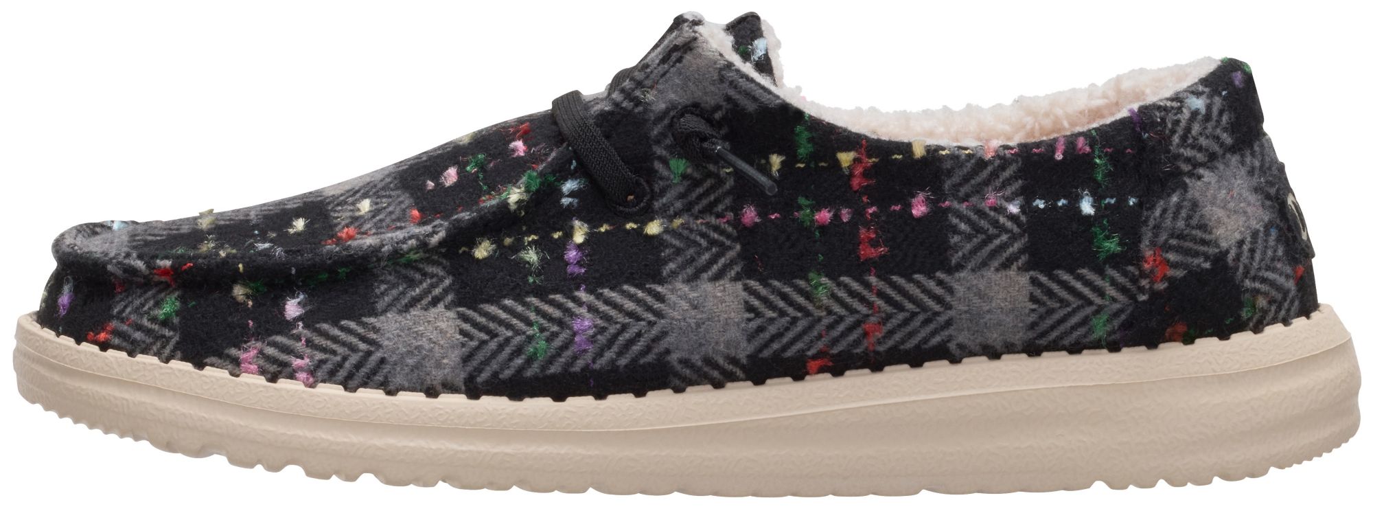 Hey Dude Women's Wendy Confetti Plaid Cozy Shoe product image