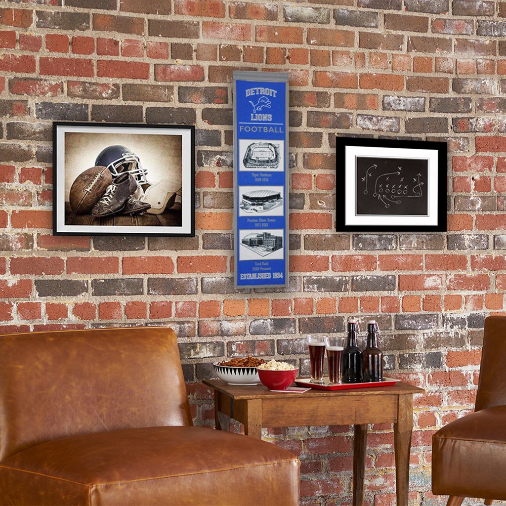 Winning Streak Sports Detroit Lions Stadium Evolution Banner product image