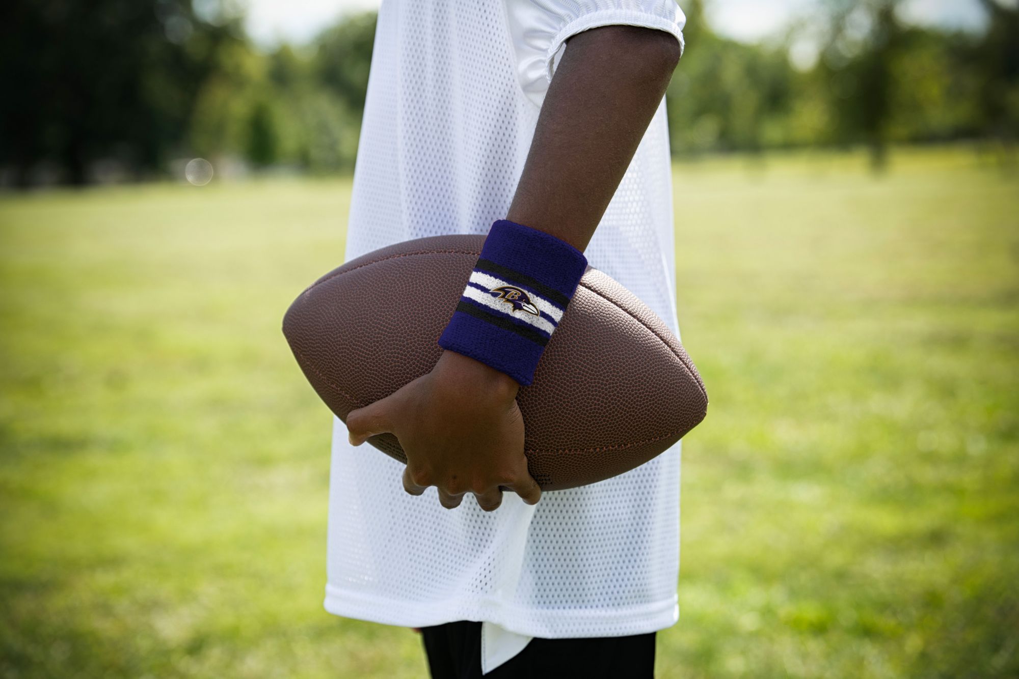 For Bare Feet Baltimore Ravens Headband and Wristband Set product image
