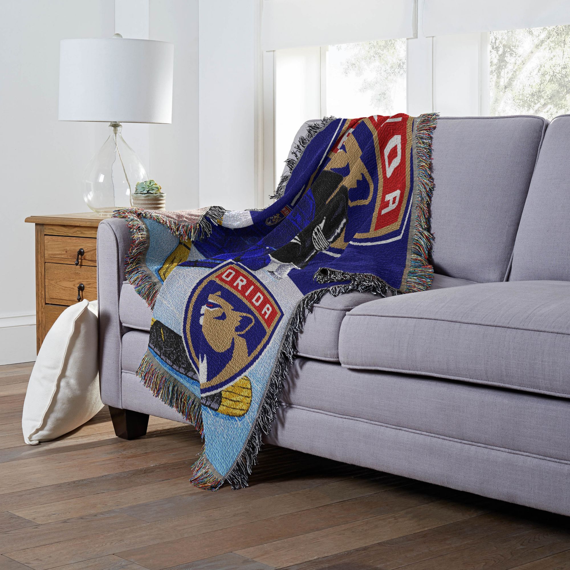TheNorthwest Florida Panthers 48'' x 60'' Home Ice Advantage Tapestry Throw Blanket product image