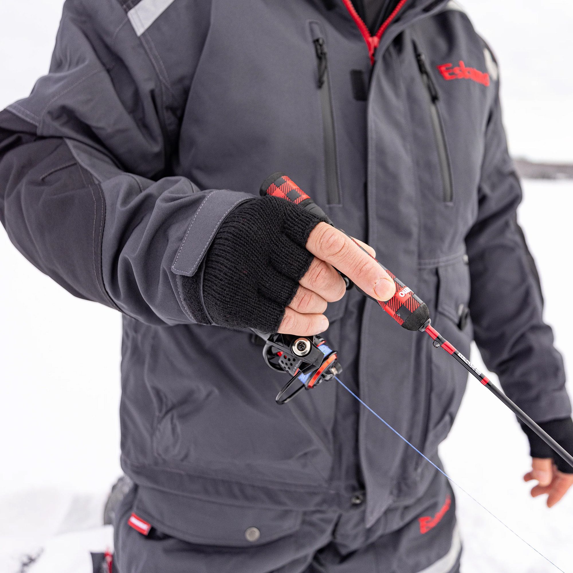 Eskimo Fingerless Wool Gloves product image