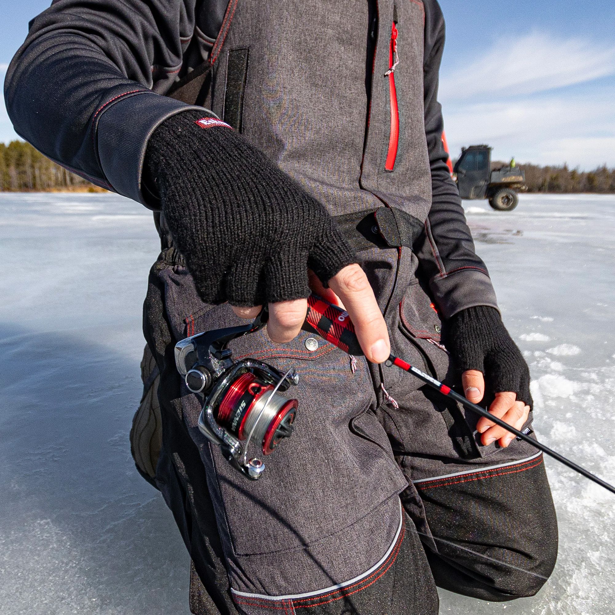 Eskimo Fingerless Wool Gloves product image