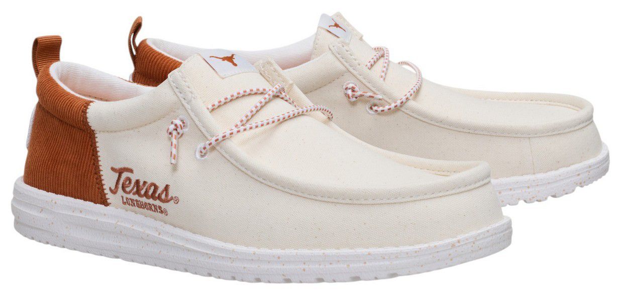 Hey Dude Men's Wally Funk Texas Longhorns Shoe product image