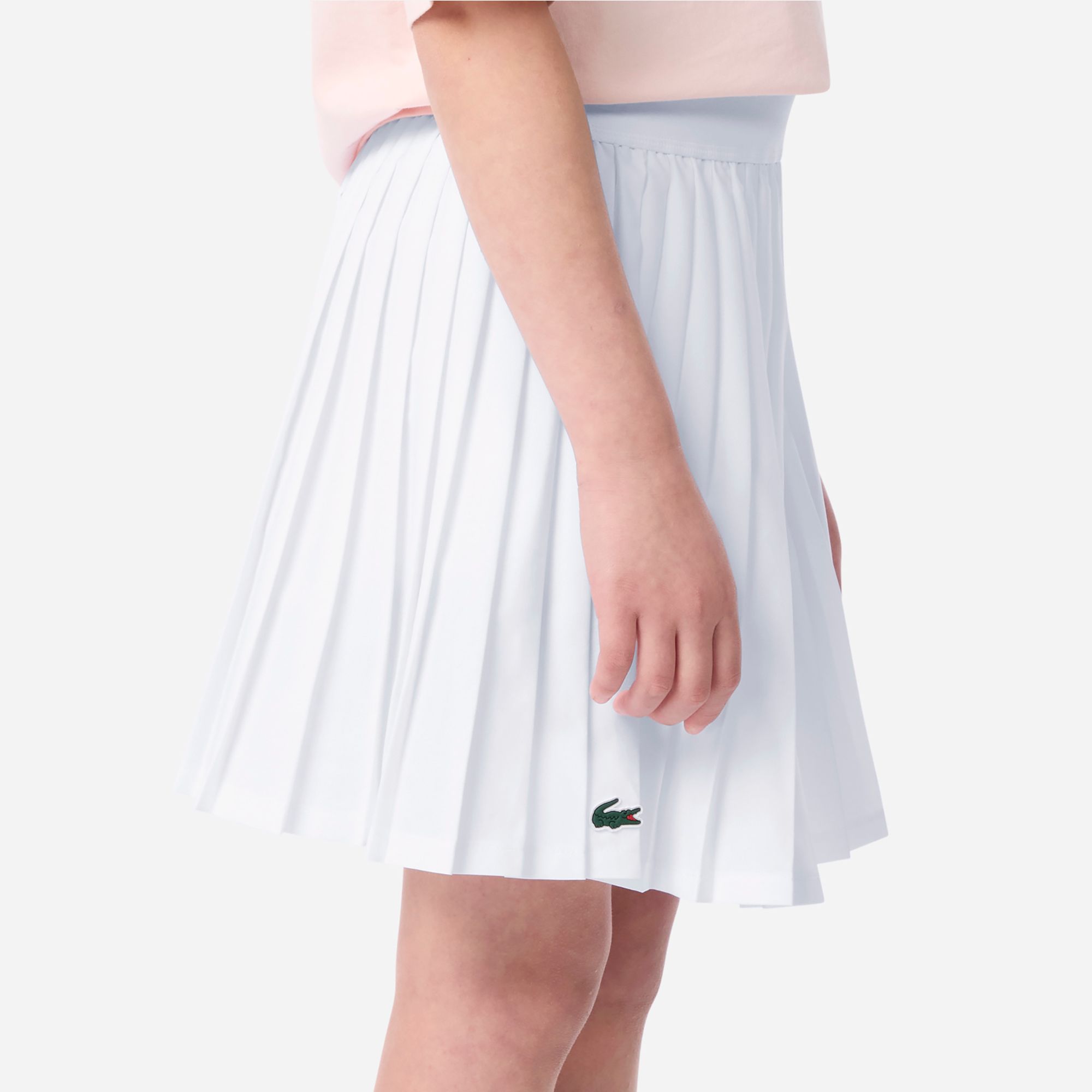 Lacoste Girls' Logo Sport Pleated Skirt product image