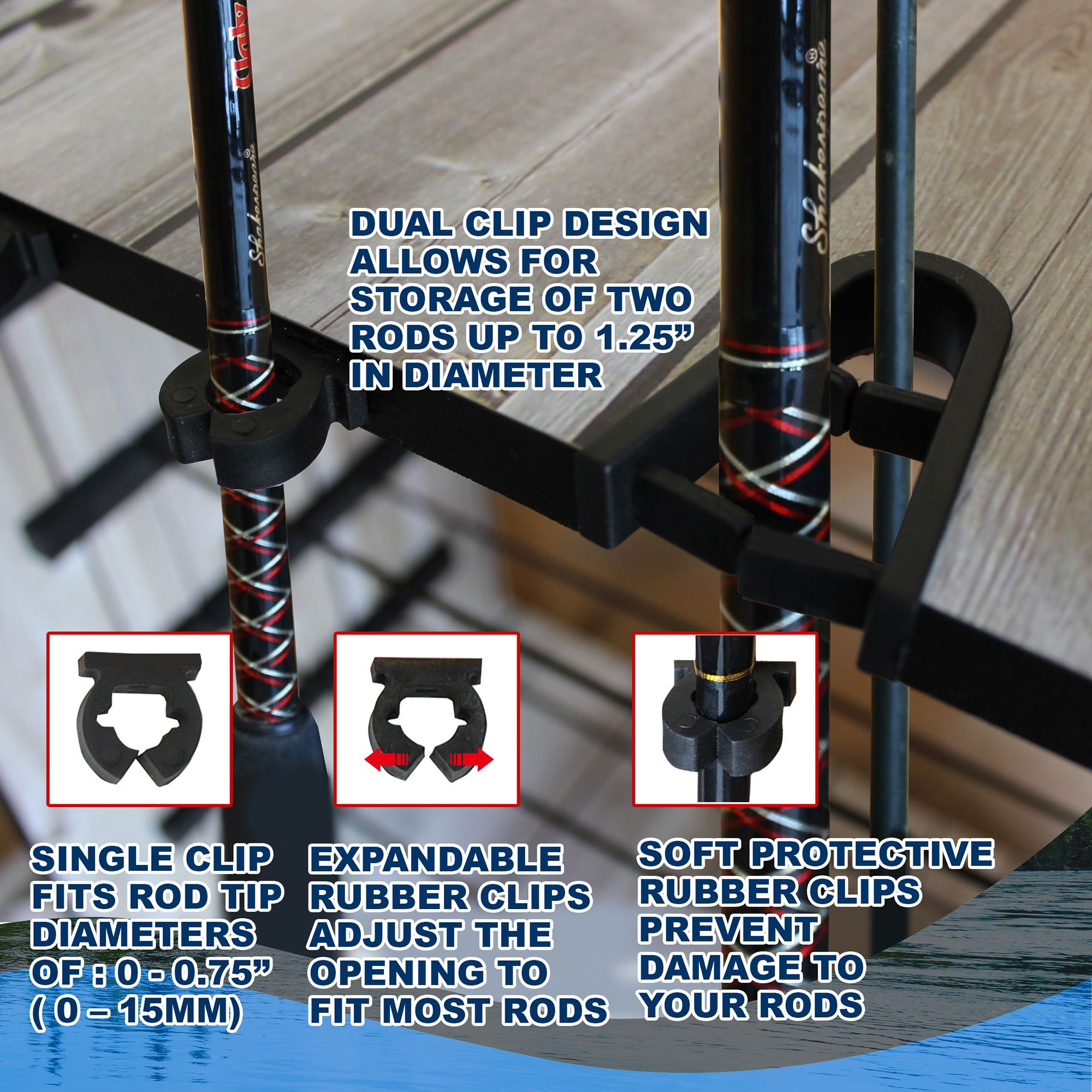Rush Creek 14 Fishing Rod Holder product image