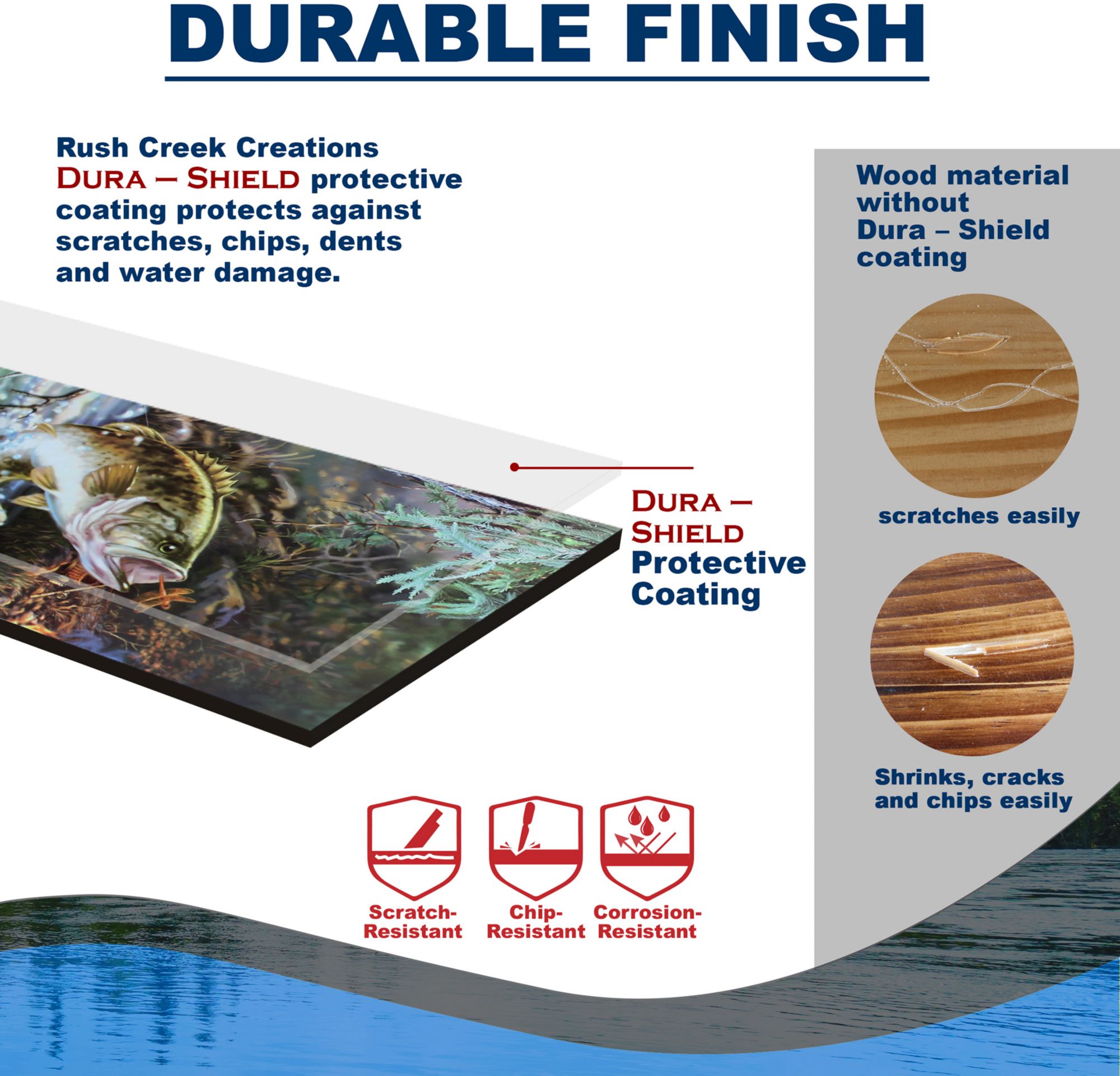 Rush Creek 14 Fishing Rod Holder product image