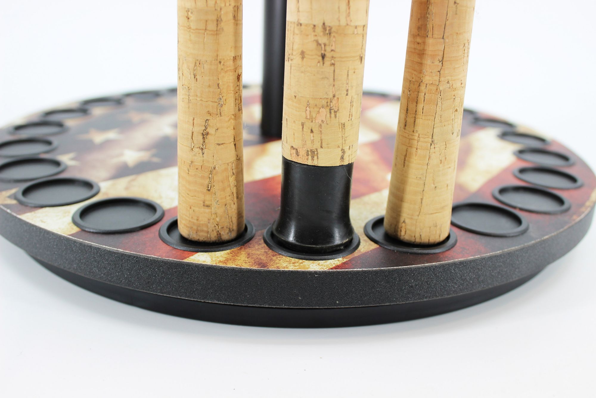 Rush Creek 360 Round Rotating 24 Fishing Rod Rack product image