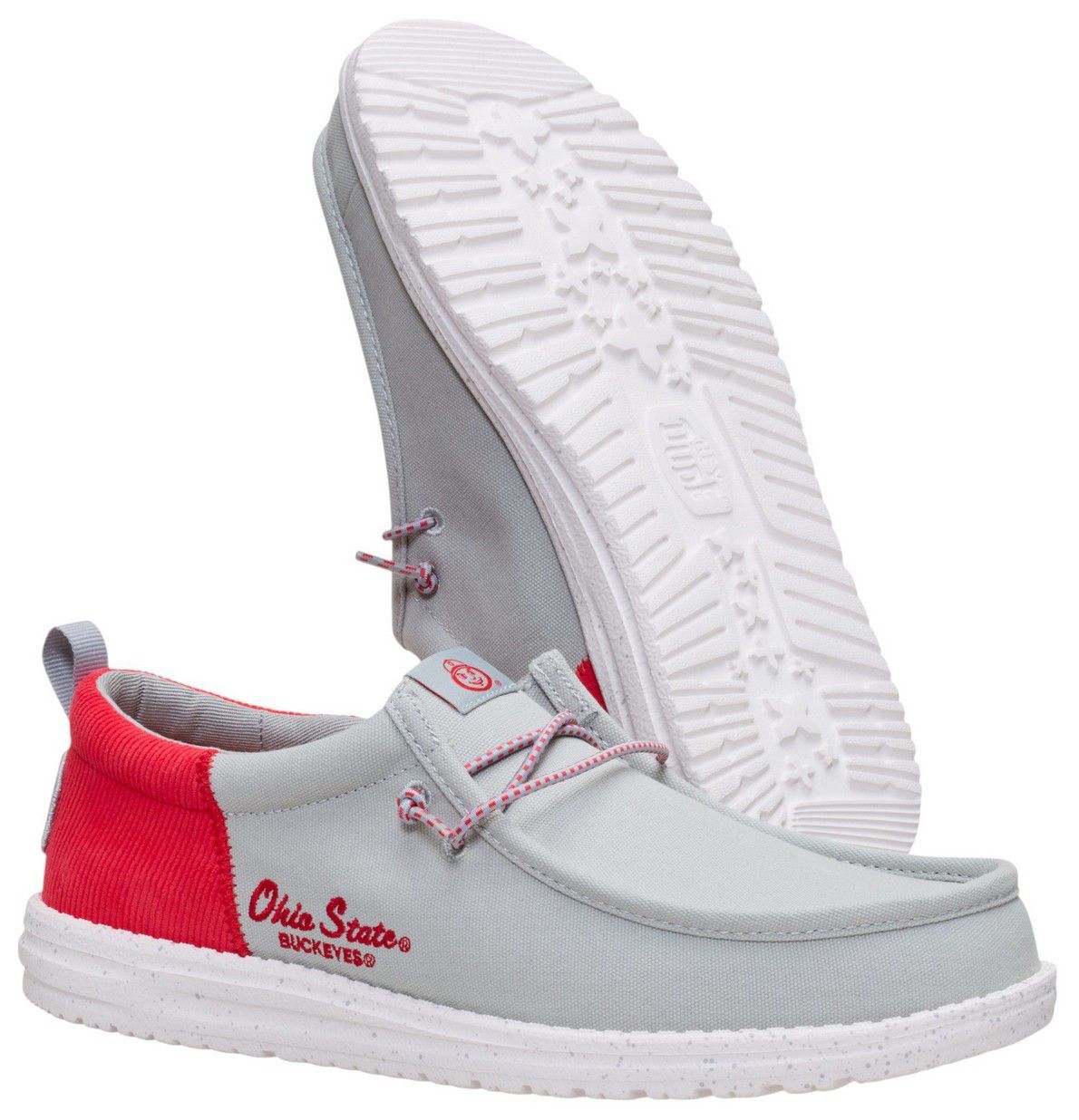 Hey Dude Men's Wally Funk Ohio State Buckeyes Shoes product image