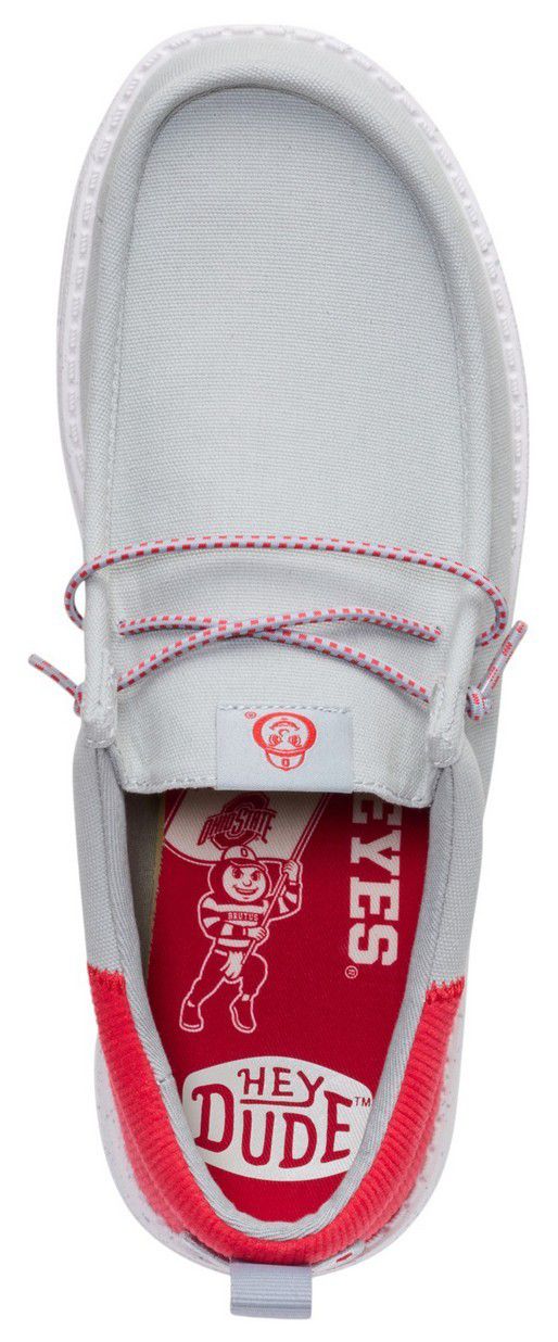Hey Dude Men's Wally Funk Ohio State Buckeyes Shoes product image