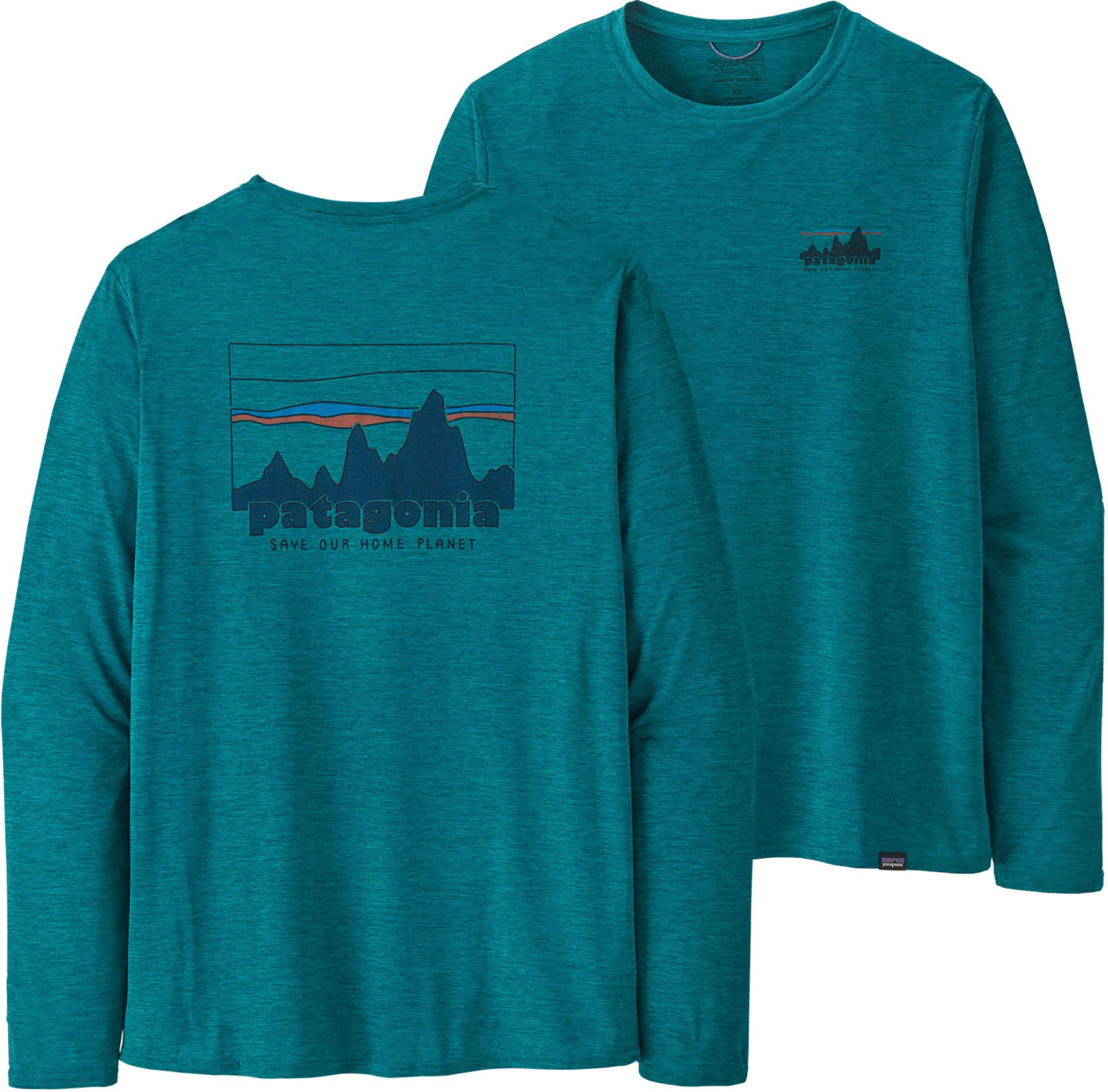 Patagonia Men's Capilene Cool Daily Graphic Long Sleeve Shirt product image