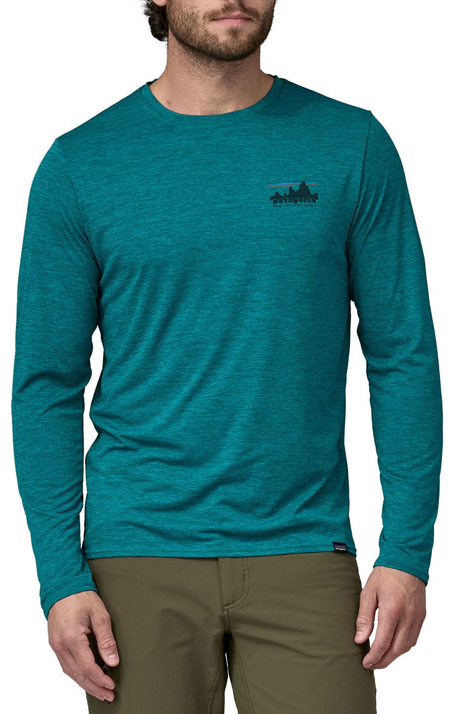 Patagonia Men's Capilene Cool Daily Graphic Long Sleeve Shirt product image