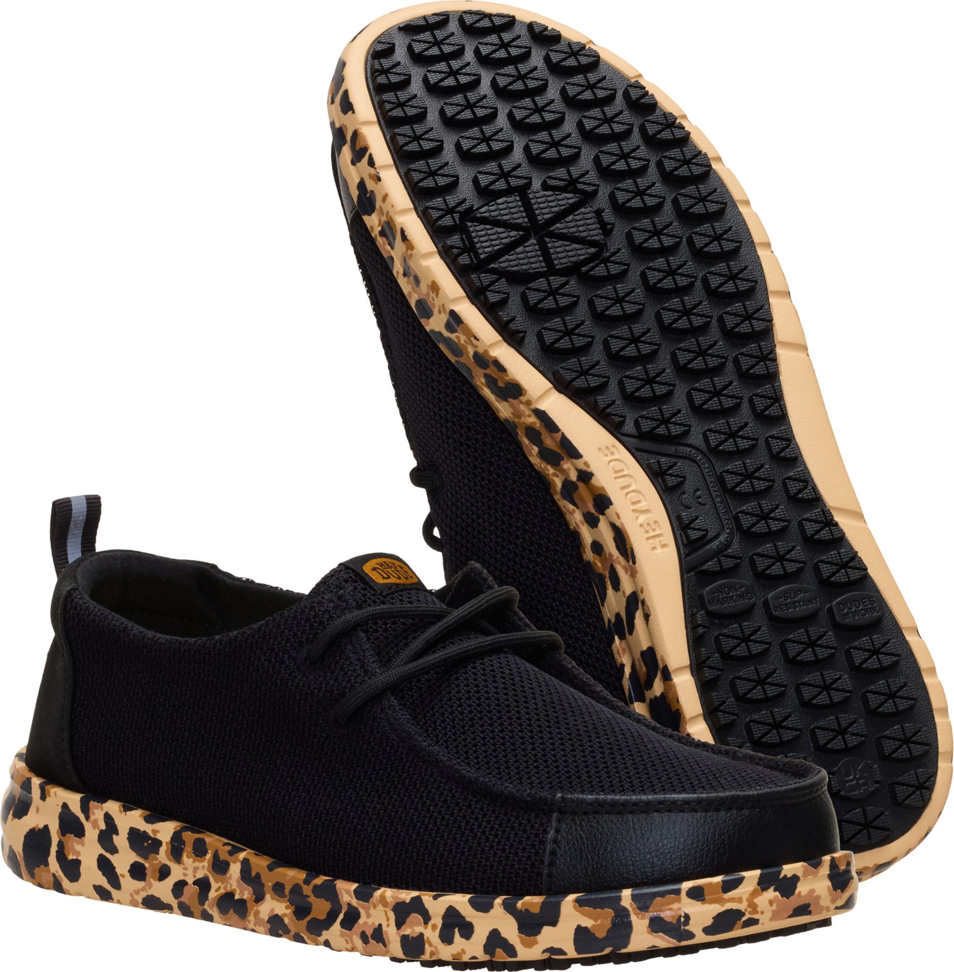 Hey Dude Women's Wendy Work CE Leopard Shoes product image