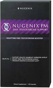 Nugenix PM ZMA Testosterone Support 120 Capsules product image
