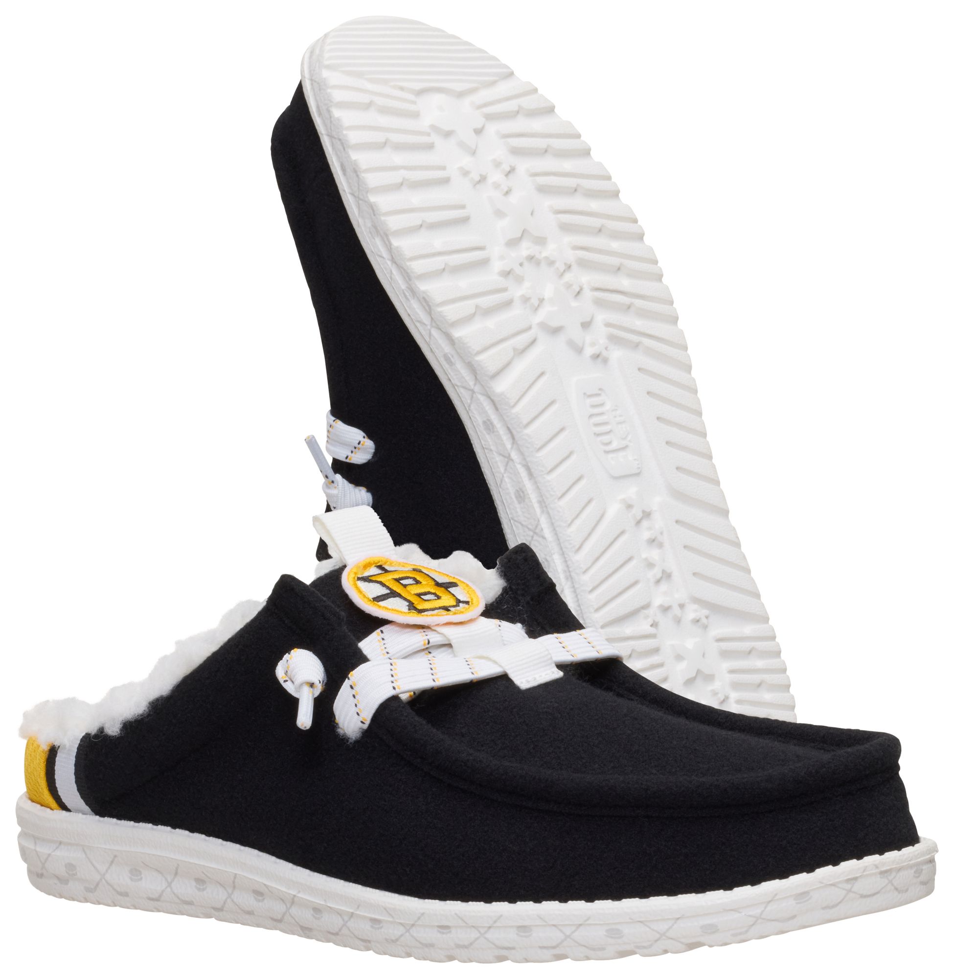 Hey Dude Men's Wally Slip NHL Bruins Shoe product image