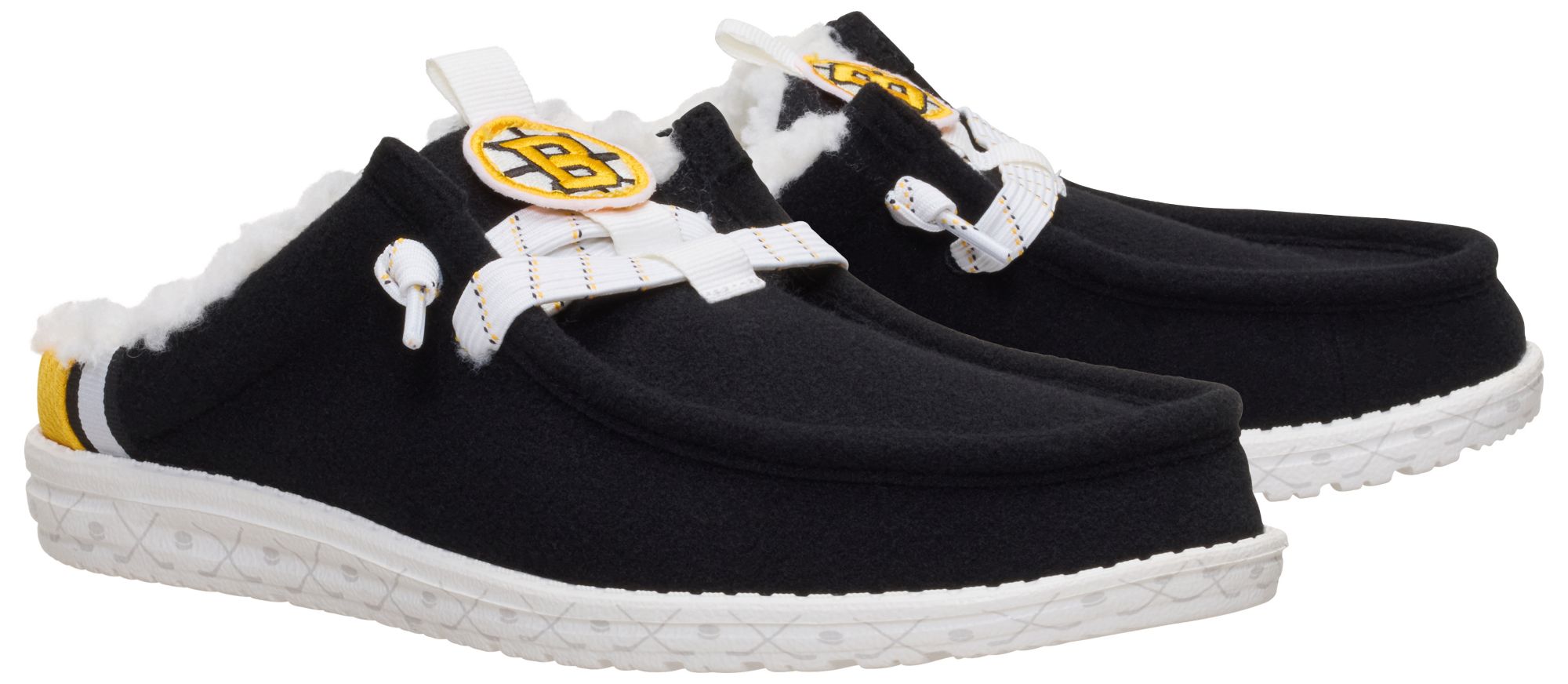 Hey Dude Men's Wally Slip NHL Bruins Shoe product image