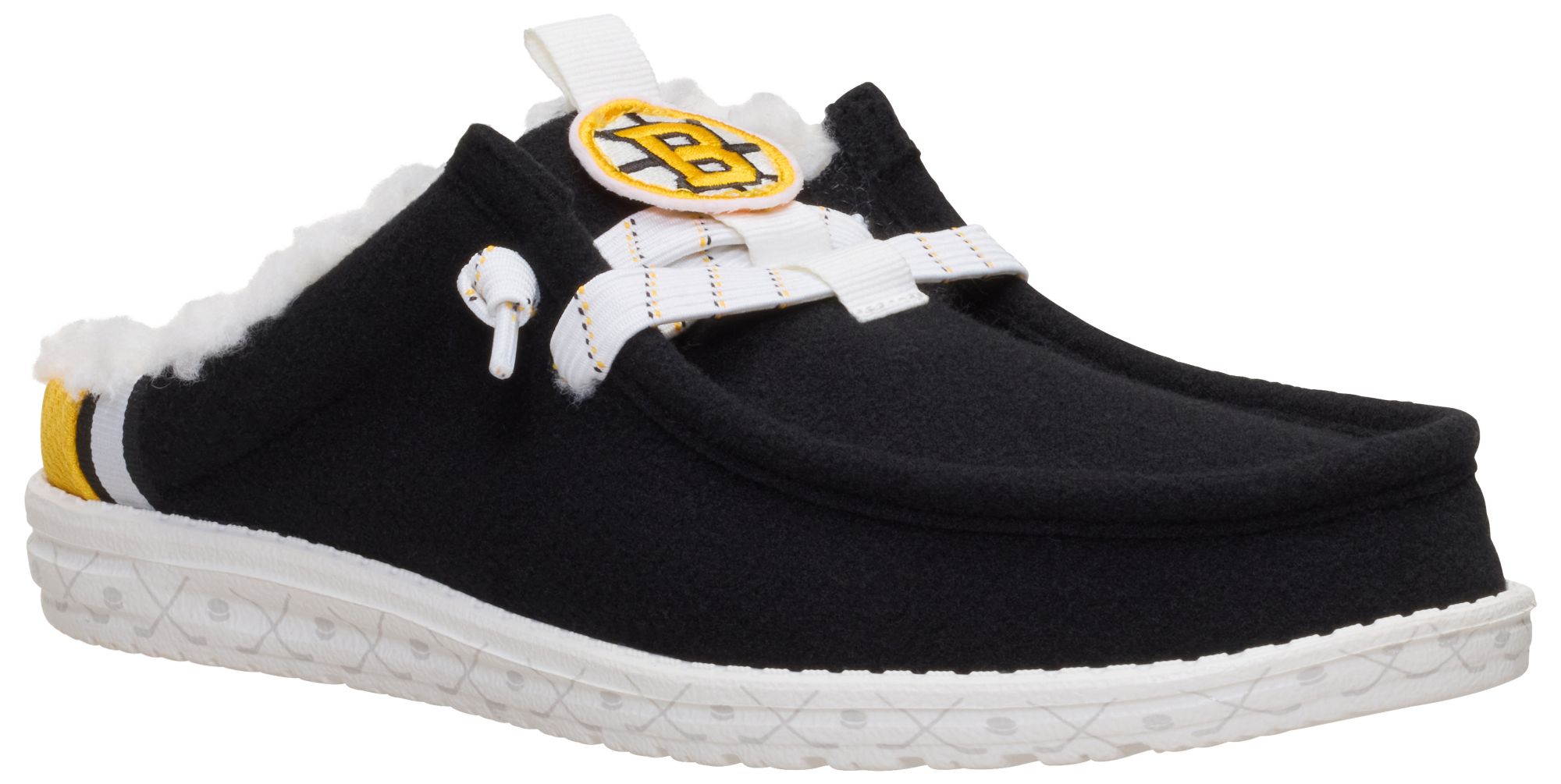 Hey Dude Men's Wally Slip NHL Bruins Shoe product image