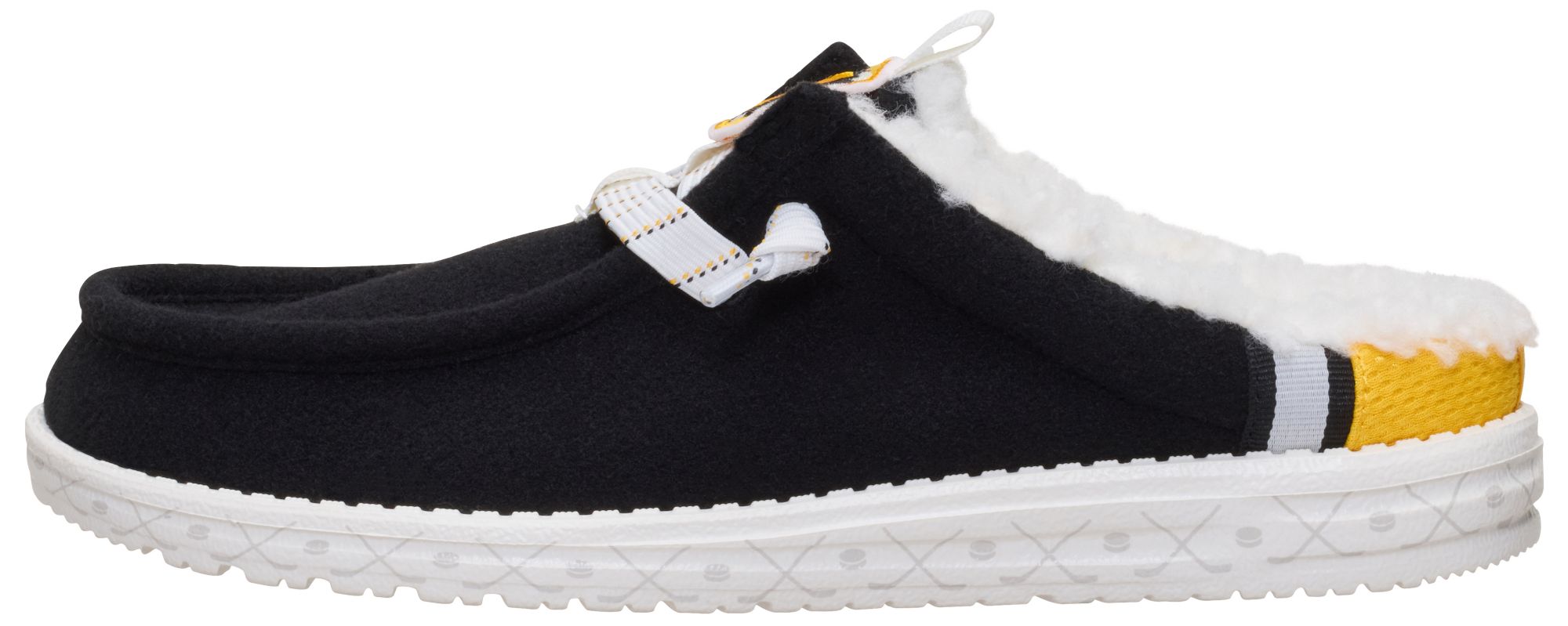 Hey Dude Men's Wally Slip NHL Bruins Shoe product image