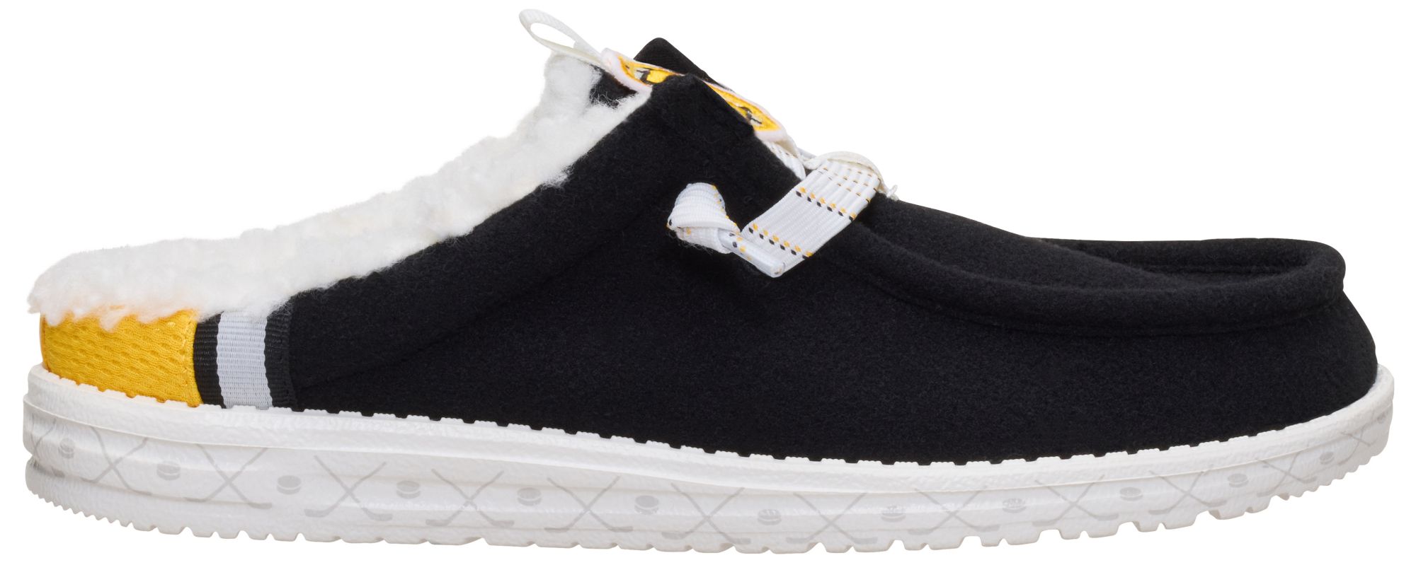 Hey Dude Men's Wally Slip NHL Bruins Shoe product image