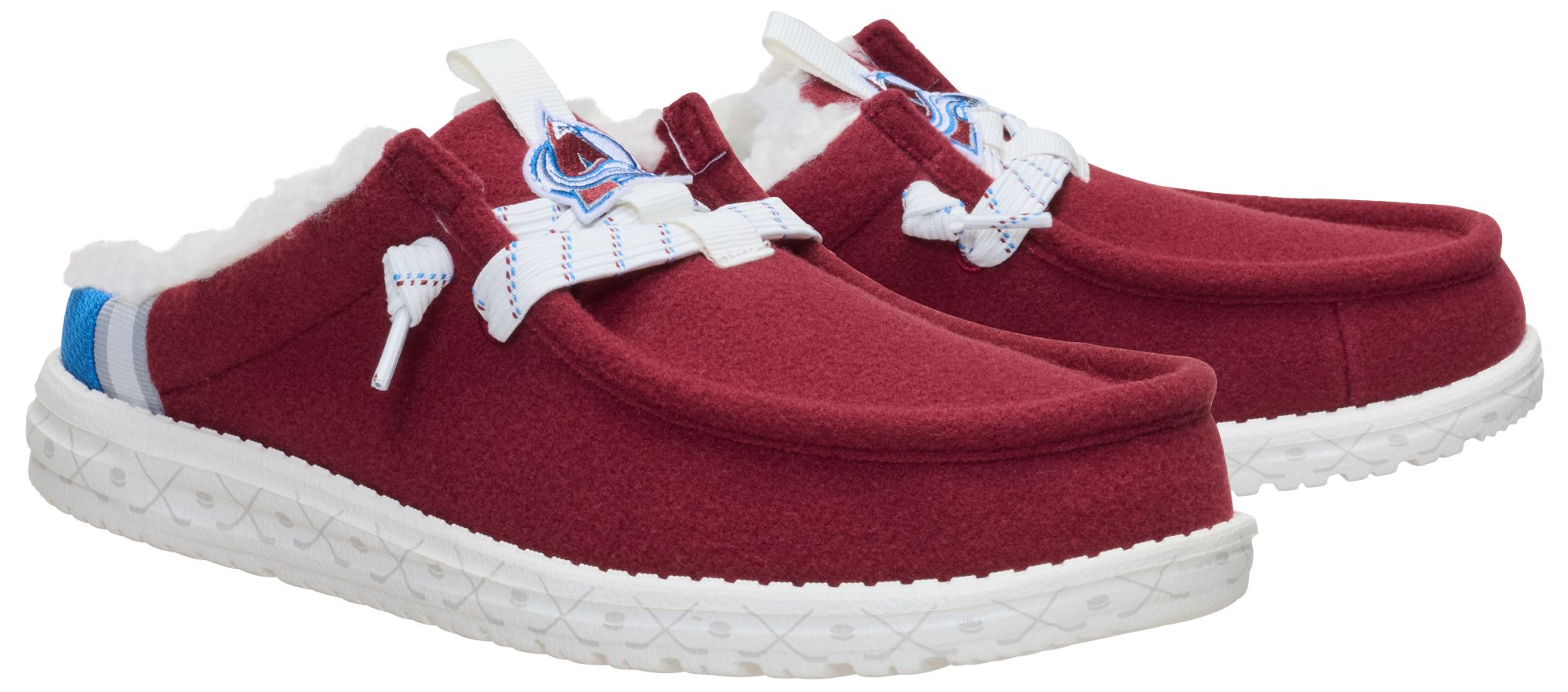 Hey Dude Men's Wally Slip NHL Avalanche Shoe product image