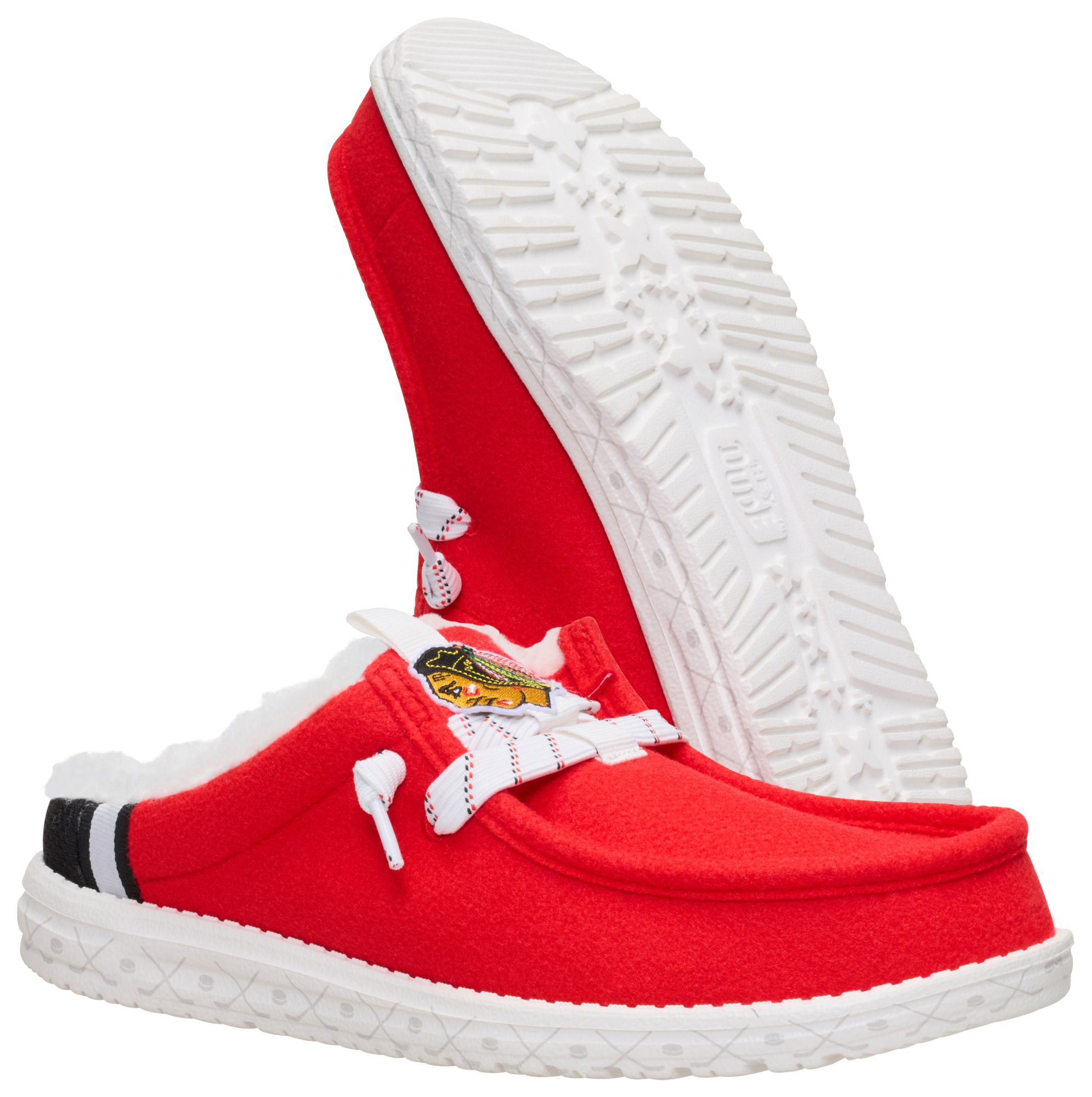 Hey Dude Men's Wally Slip NHL Blackhawks Shoe product image