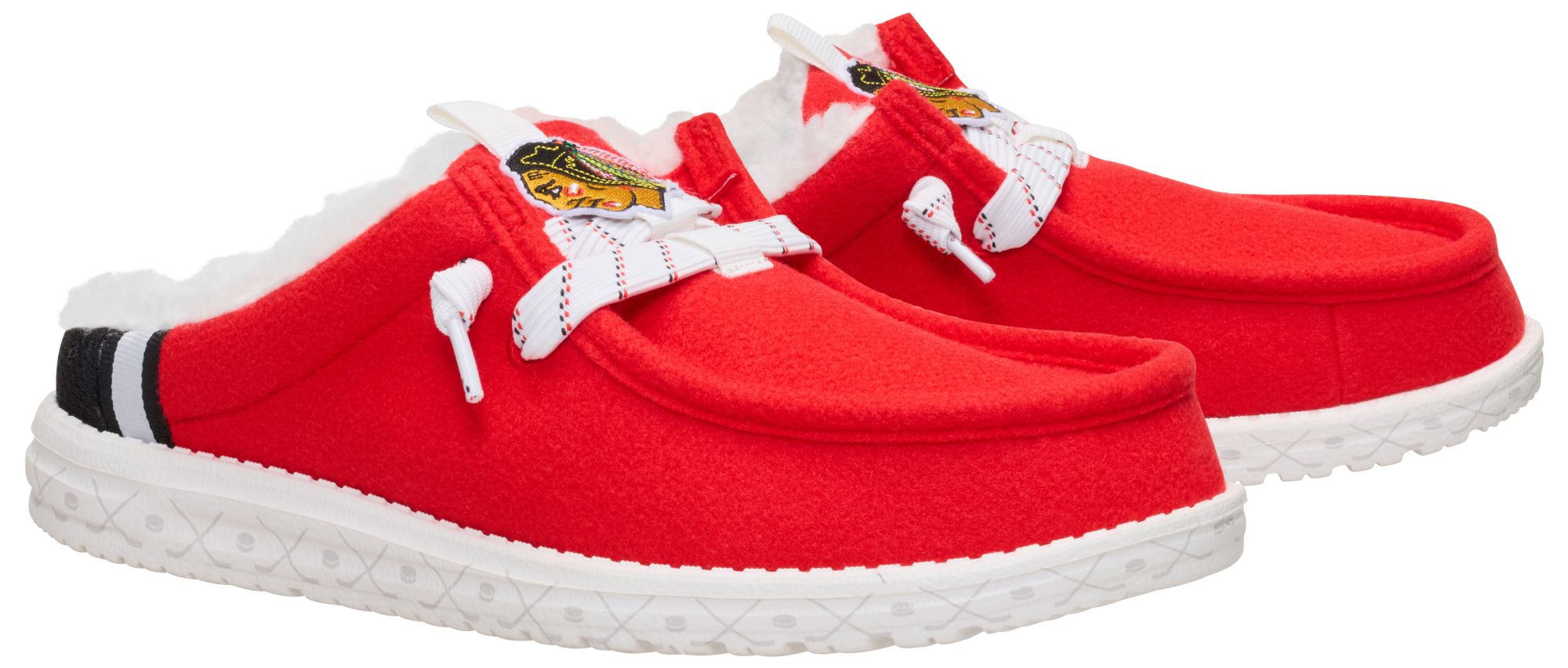Hey Dude Men's Wally Slip NHL Blackhawks Shoe product image
